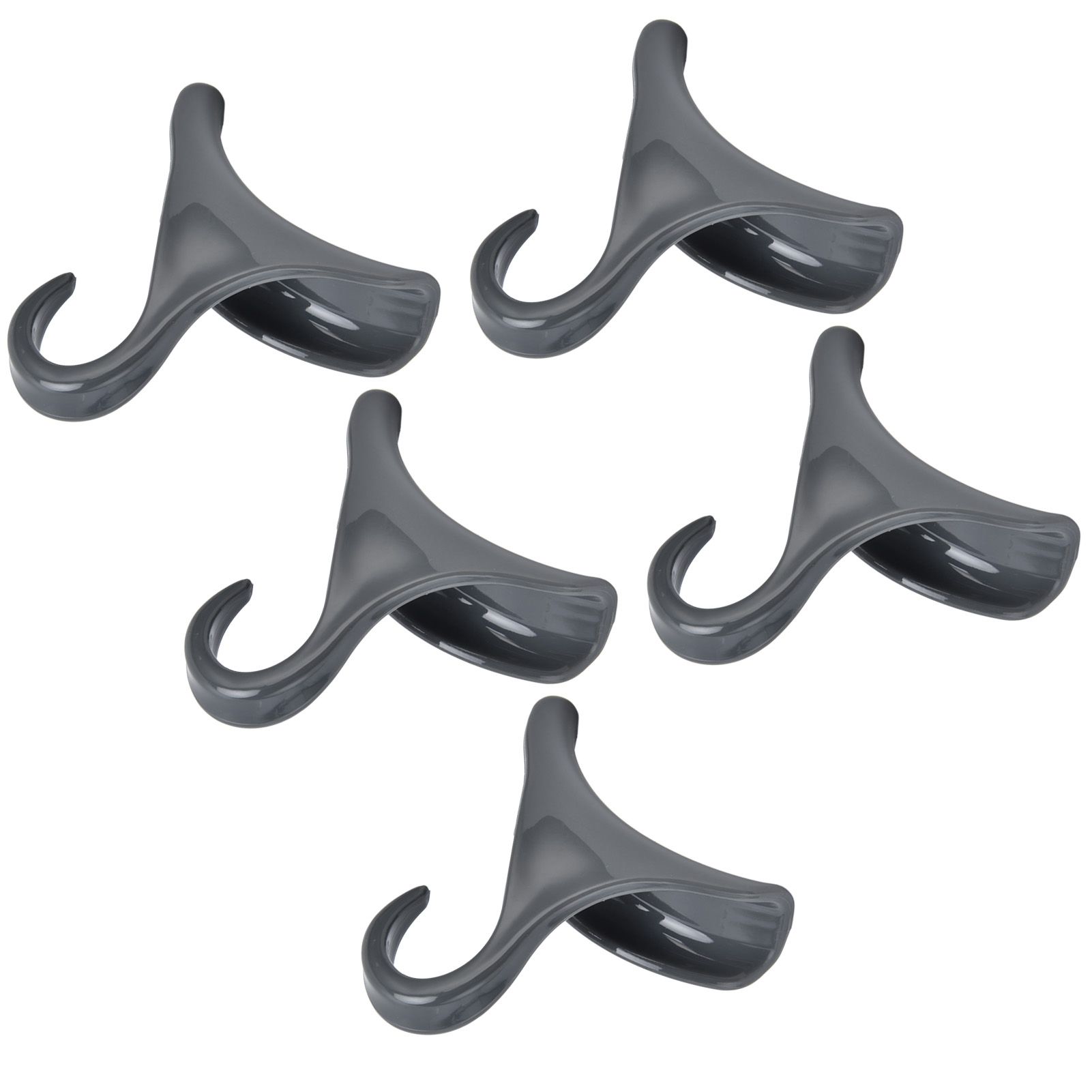 5Pcs Purse Door Hanger Bag Arc Closet Hanger Hook for Satchel Coat Haversack view 9