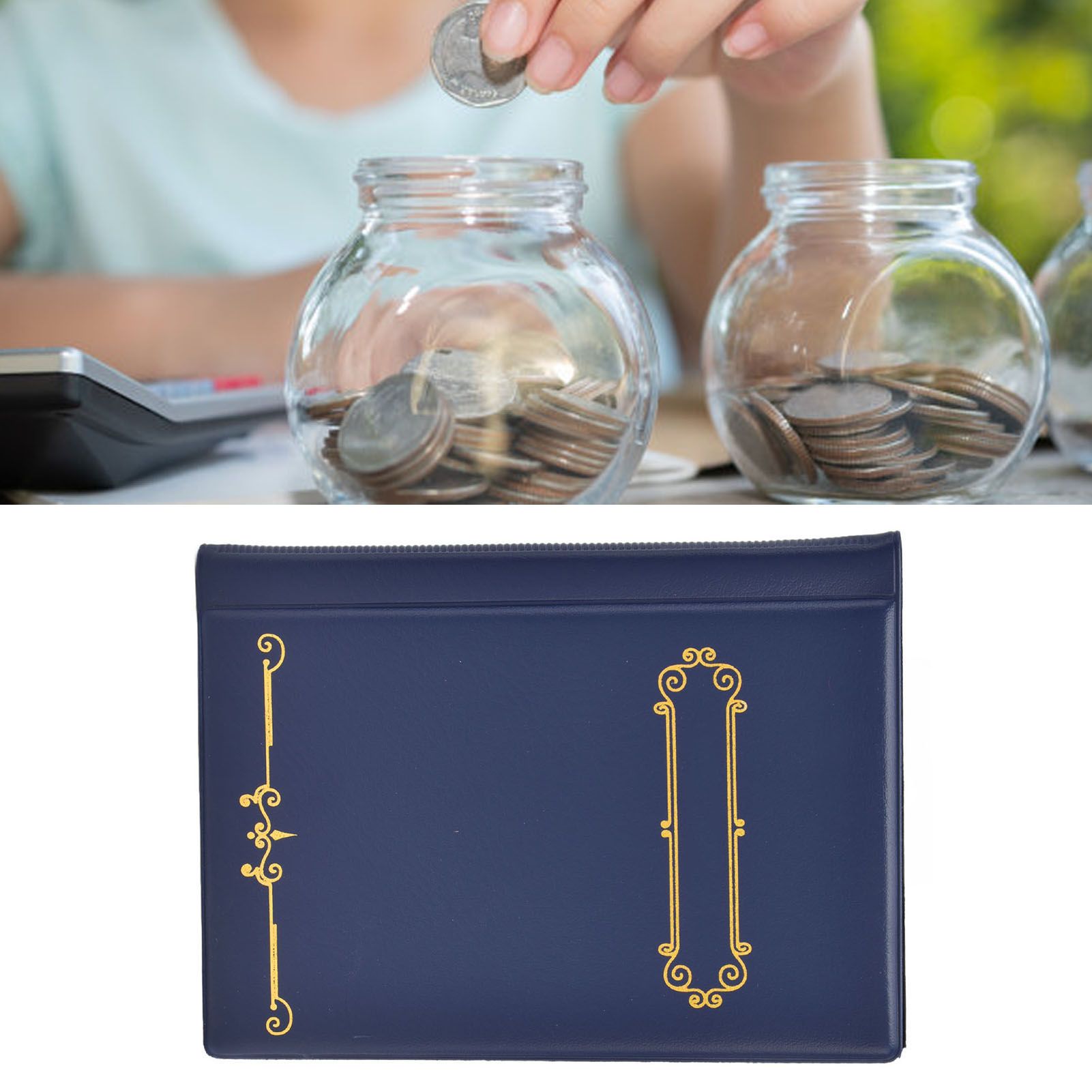 Coin Collection Book Large Capacity Anti Slip Design Good Water Resistance 120 view 11