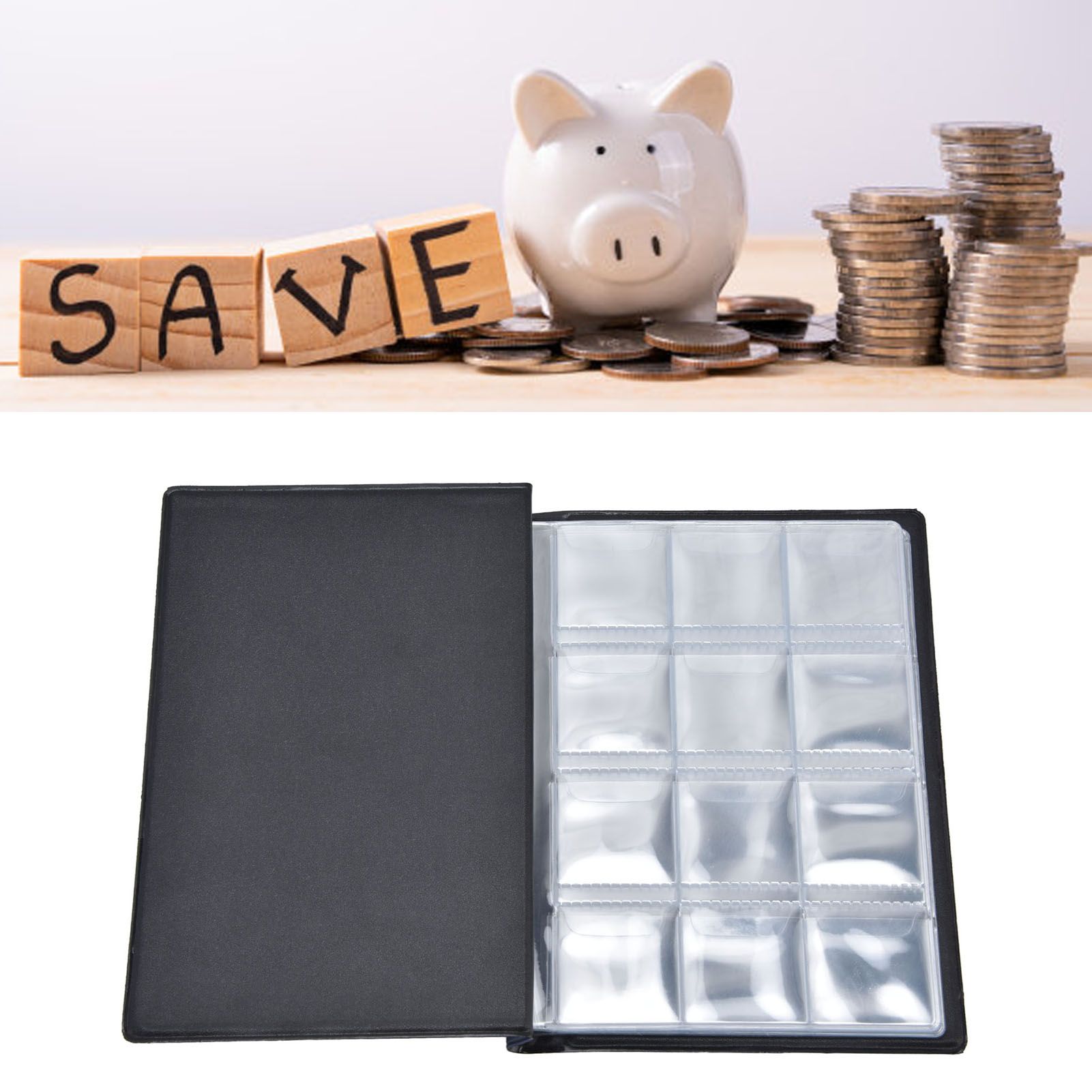 Coin Collection Book Large Capacity Anti Slip Design Good Water Resistance 120 view 12