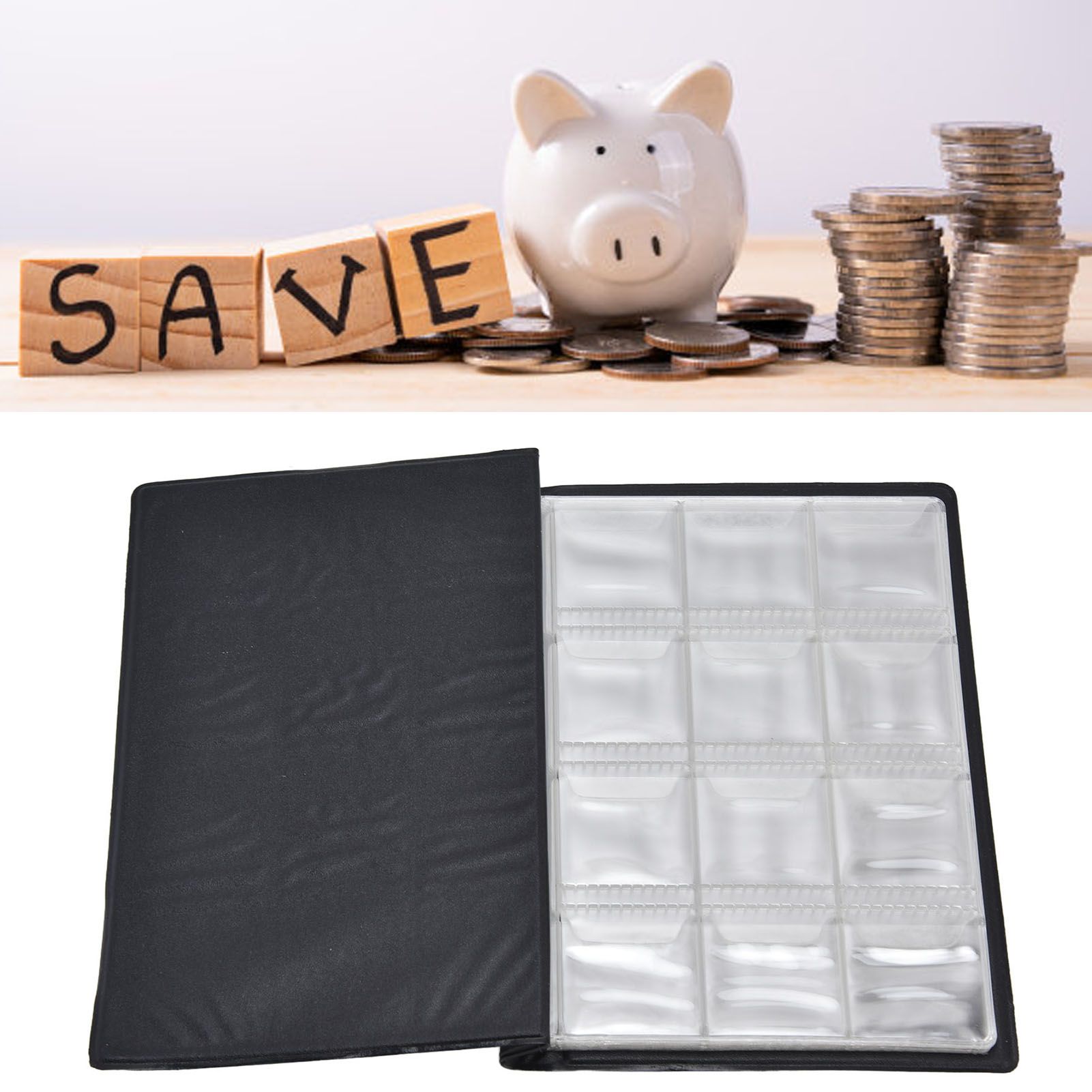 Coin Collection Book Large Capacity Anti Slip Design Good Water Resistance 120 view 11