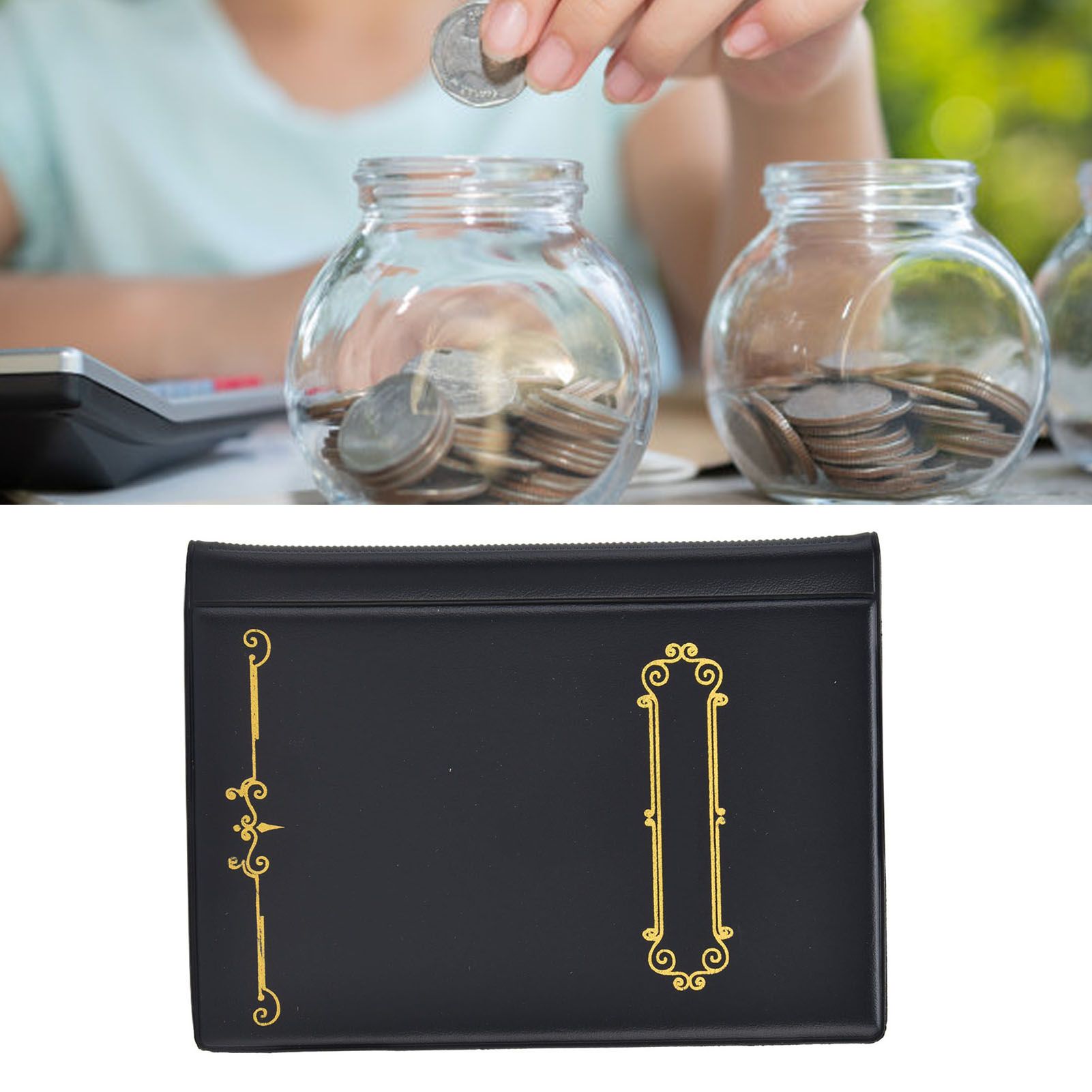 Coin Collection Book Large Capacity Anti Slip Design Good Water Resistance 120 view 12