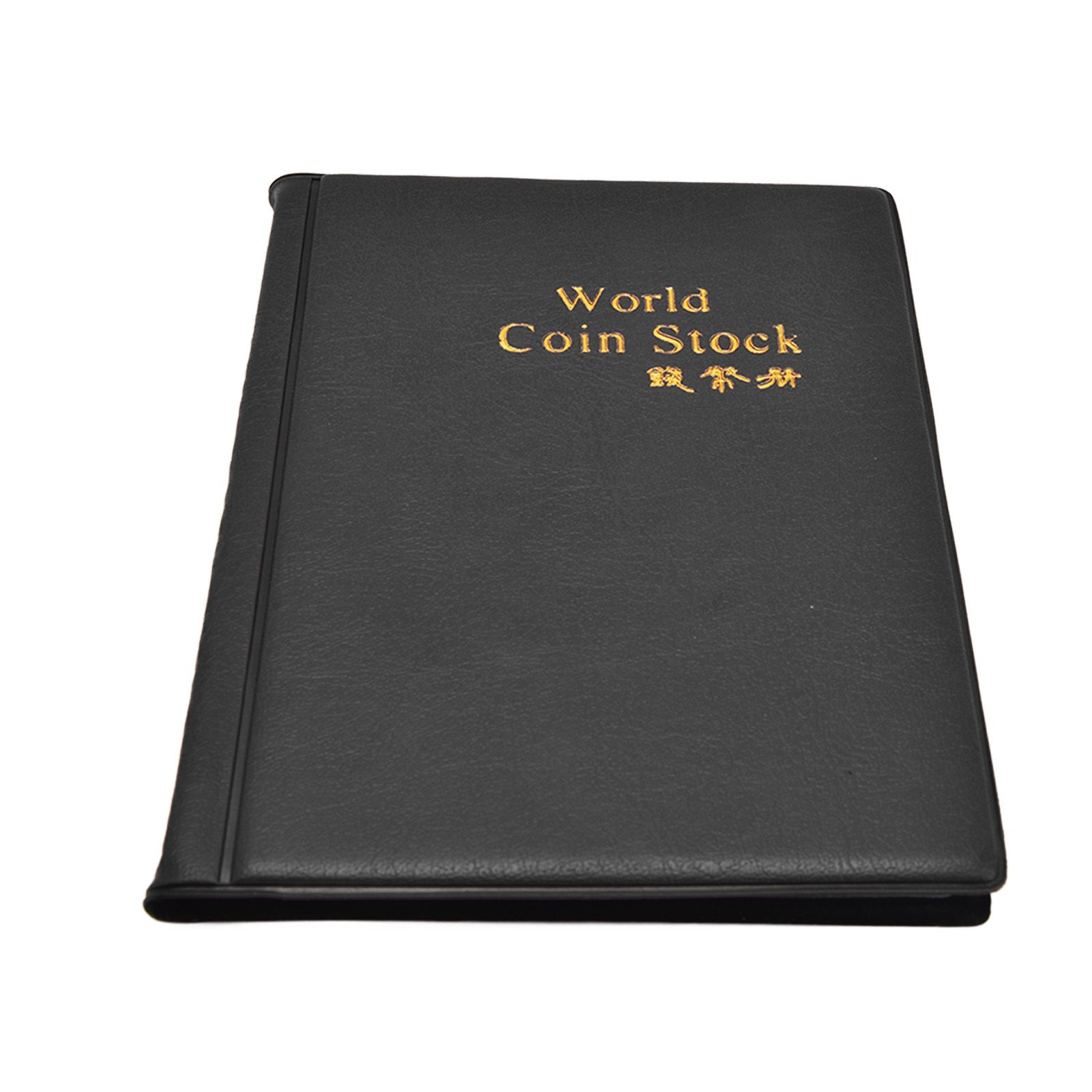 Coin Collection Book 120 PVC Pockets PU Cover Transparent Design Soft Highly view 2