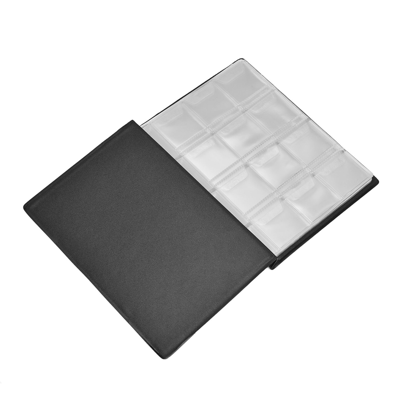 Coin Collection Book 120 PVC Pockets PU Cover Transparent Design Soft Highly view 3