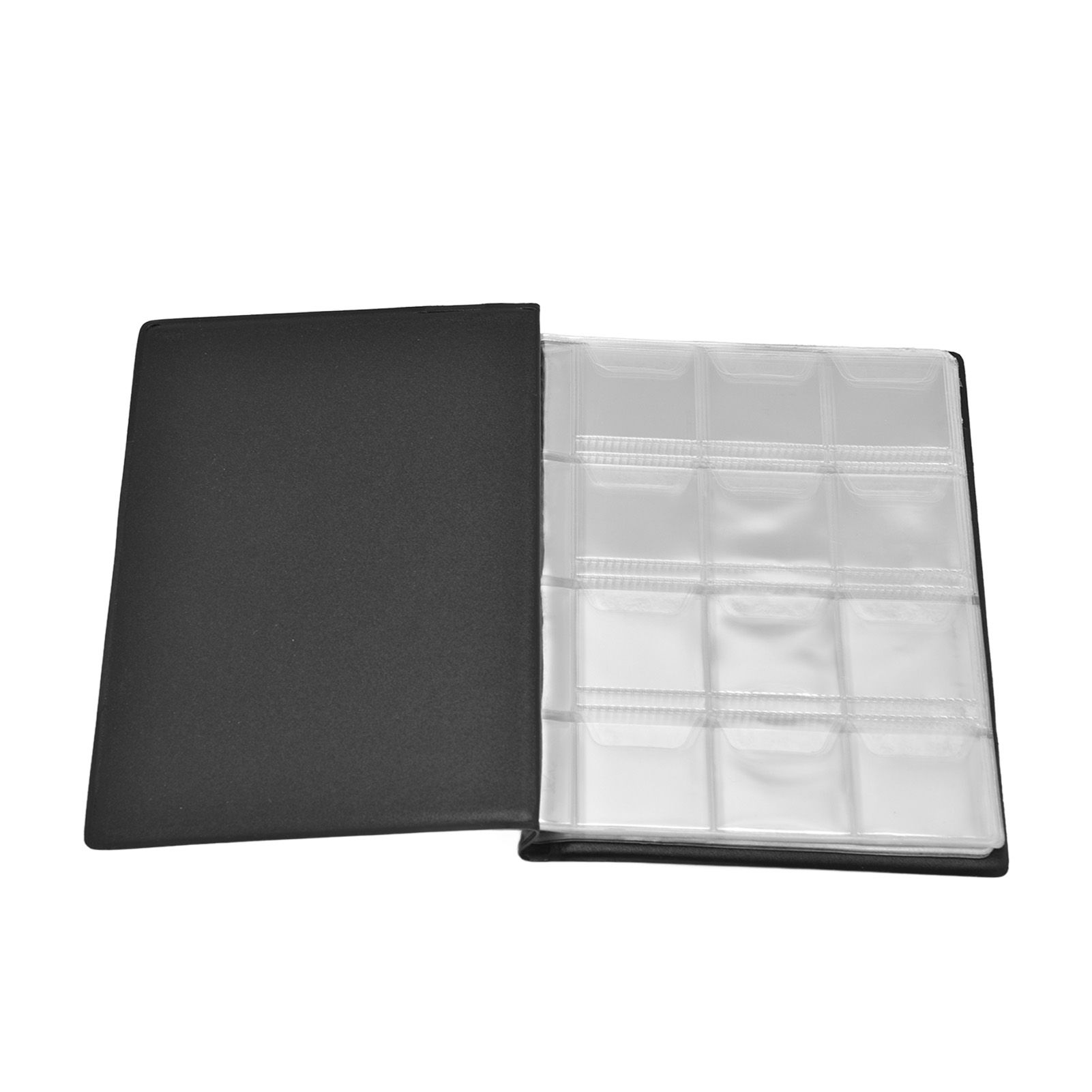 Coin Collection Book 120 PVC Pockets PU Cover Transparent Design Soft Highly view 5