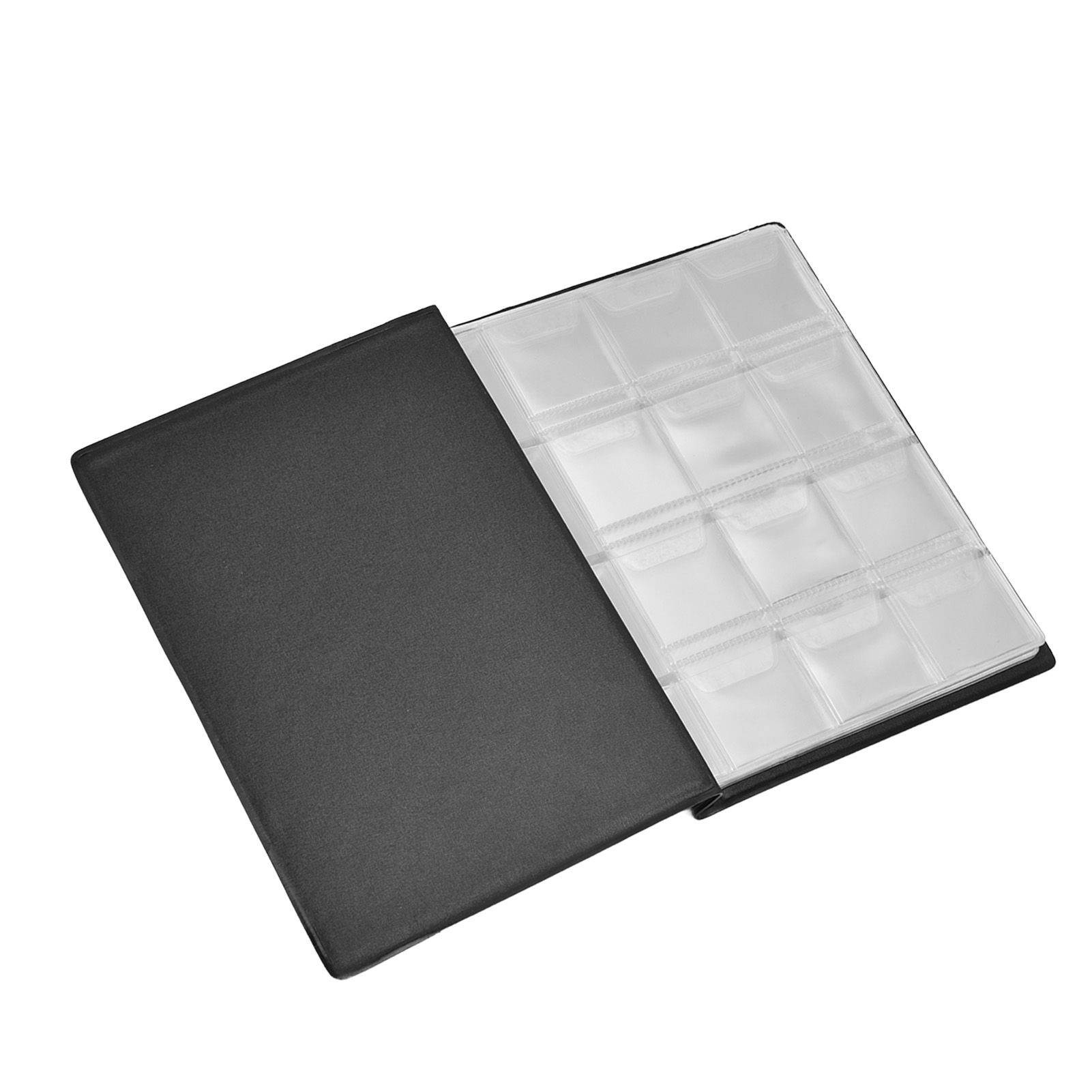 Coin Collection Book 120 PVC Pockets PU Cover Transparent Design Soft Highly view 9