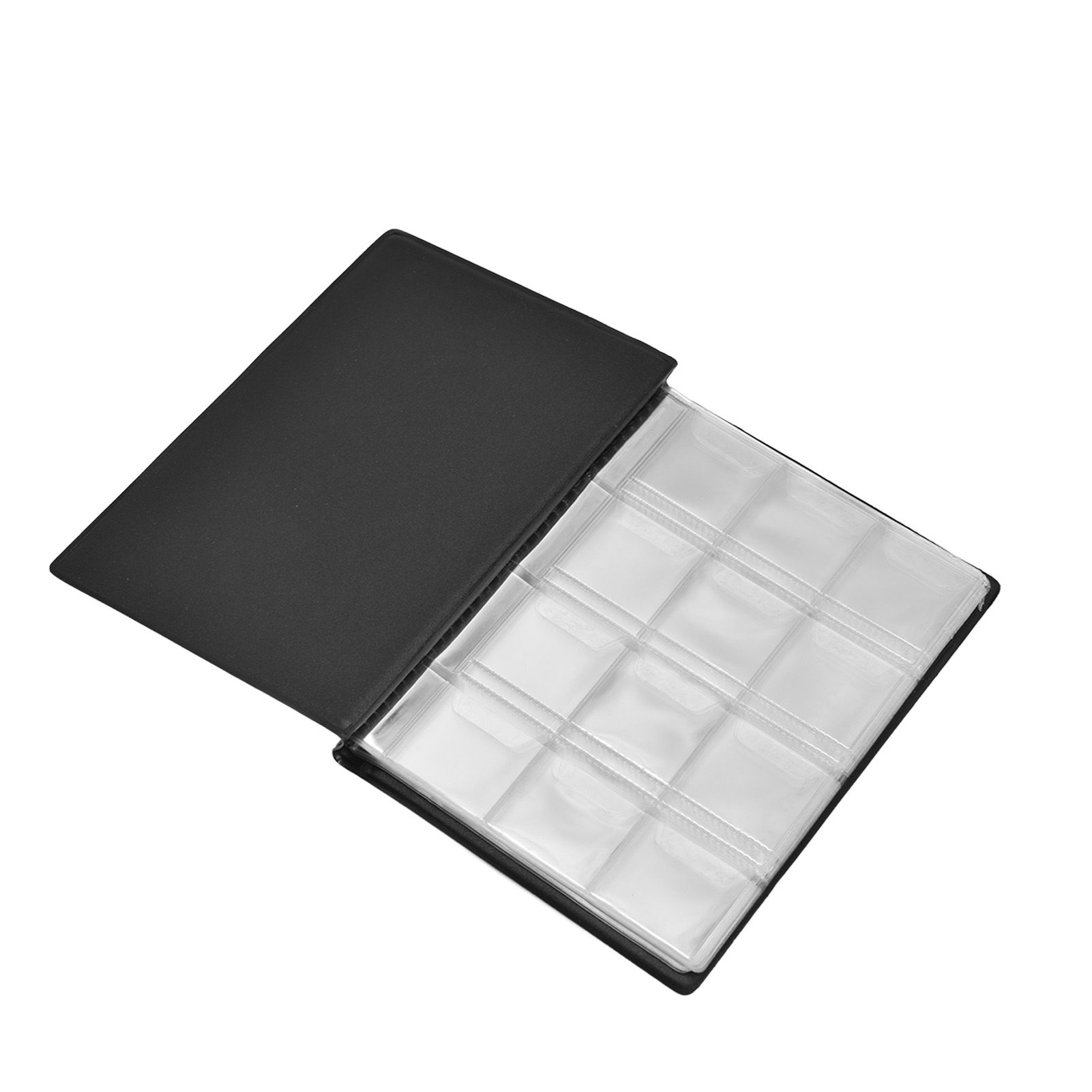 Coin Collection Book 120 PVC Pockets PU Cover Transparent Design Soft Highly view 13