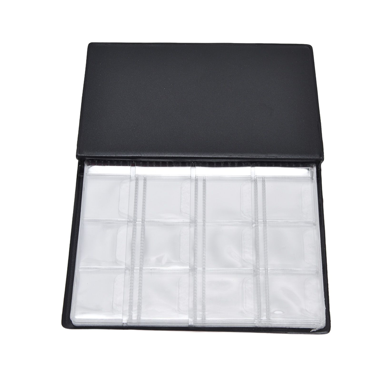 Coin Collection Book 120 PVC Pockets PU Cover Transparent Design Soft Highly view 3