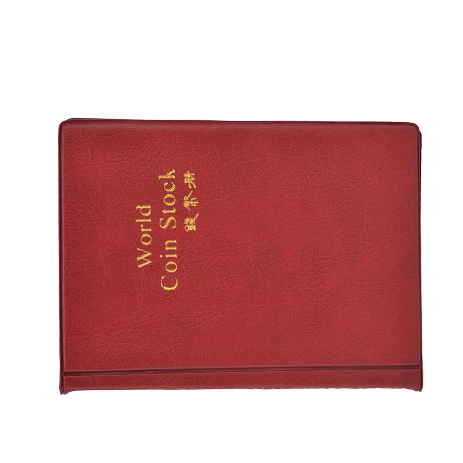 Coin Collection Book 120 PVC Pockets PU Cover Transparent Design Soft Highly view 4