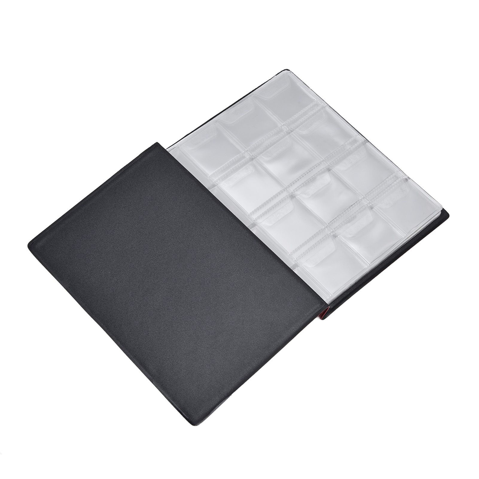 Coin Collection Book 120 PVC Pockets PU Cover Transparent Design Soft Highly view 6