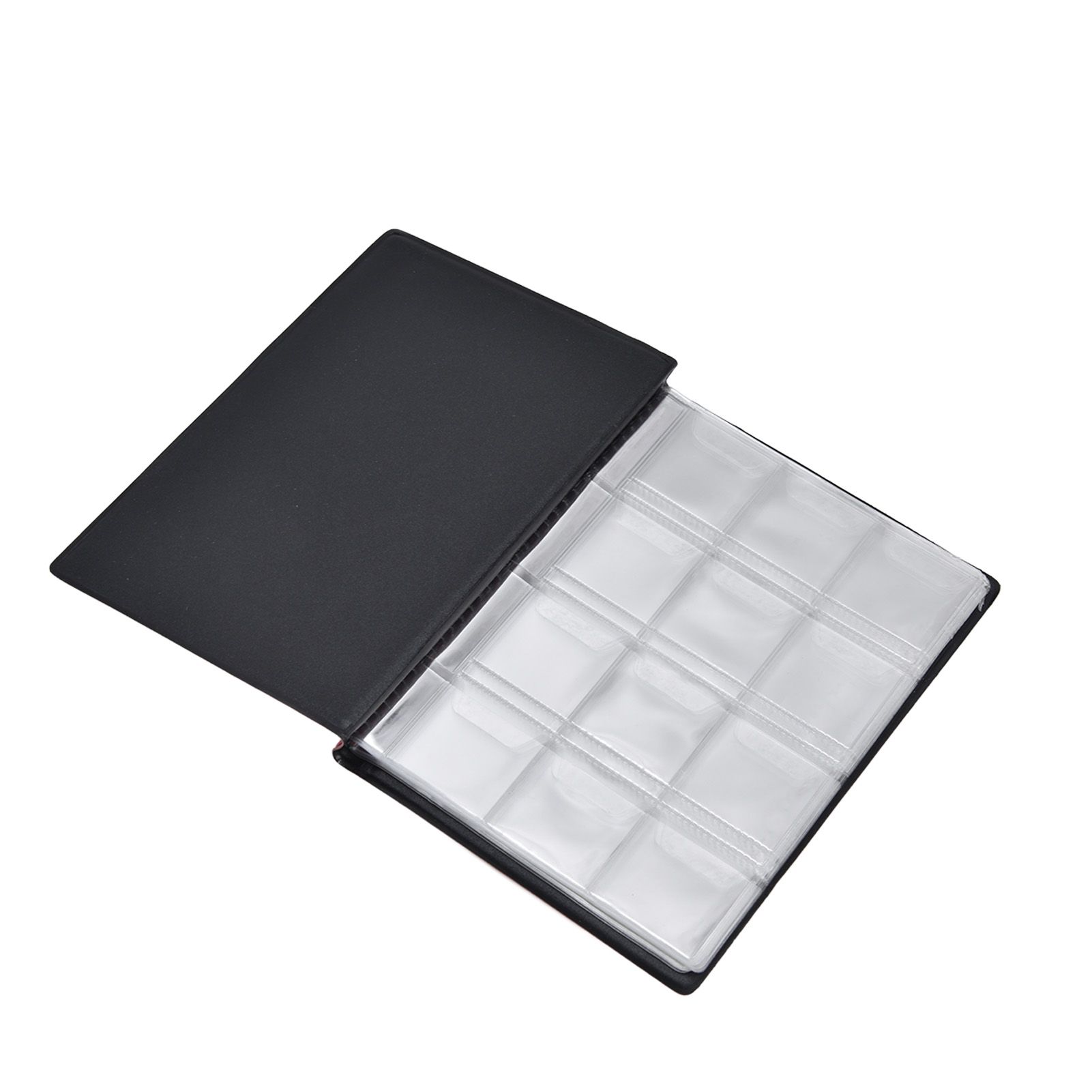 Coin Collection Book 120 PVC Pockets PU Cover Transparent Design Soft Highly view 9