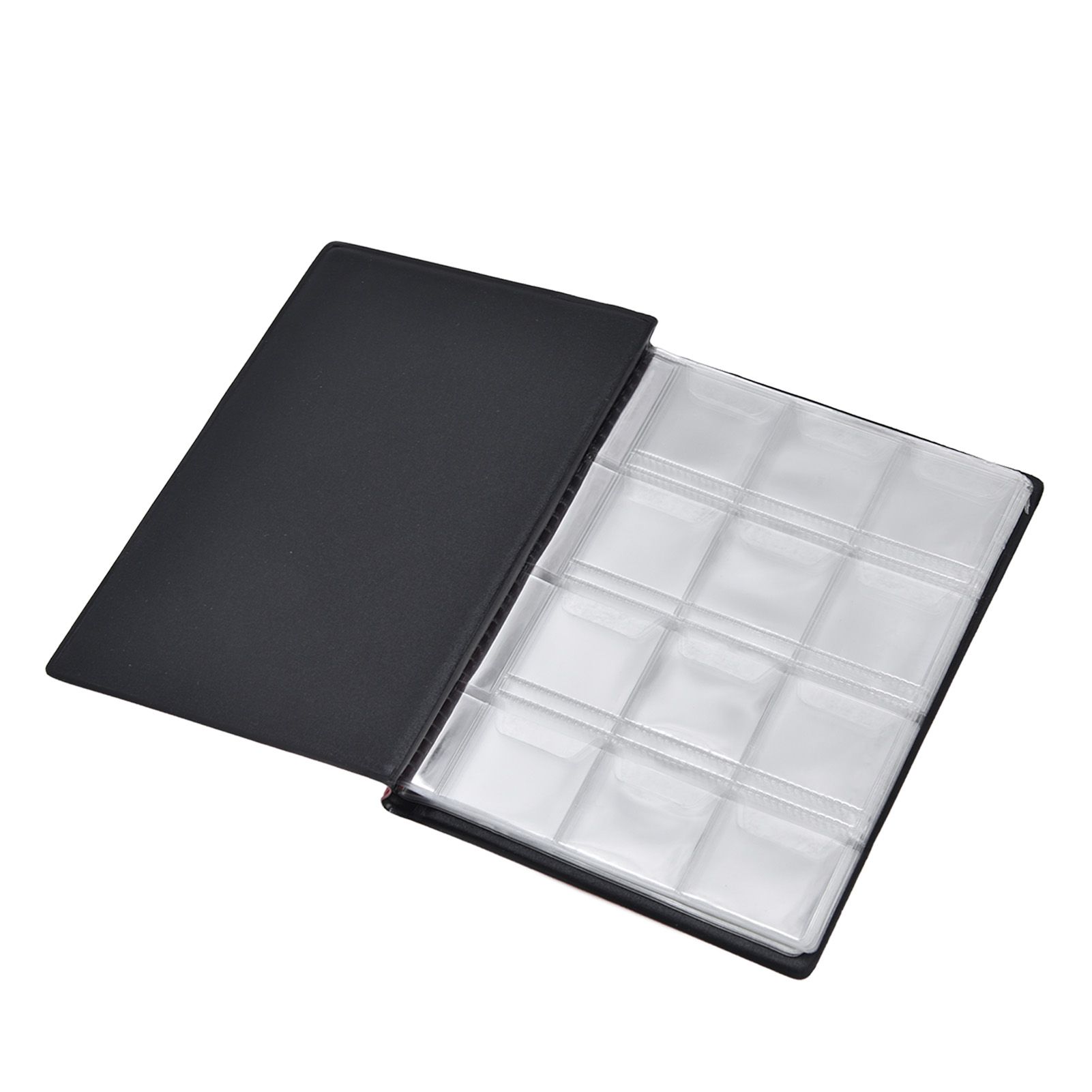 Coin Collection Book 120 PVC Pockets PU Cover Transparent Design Soft Highly view 13