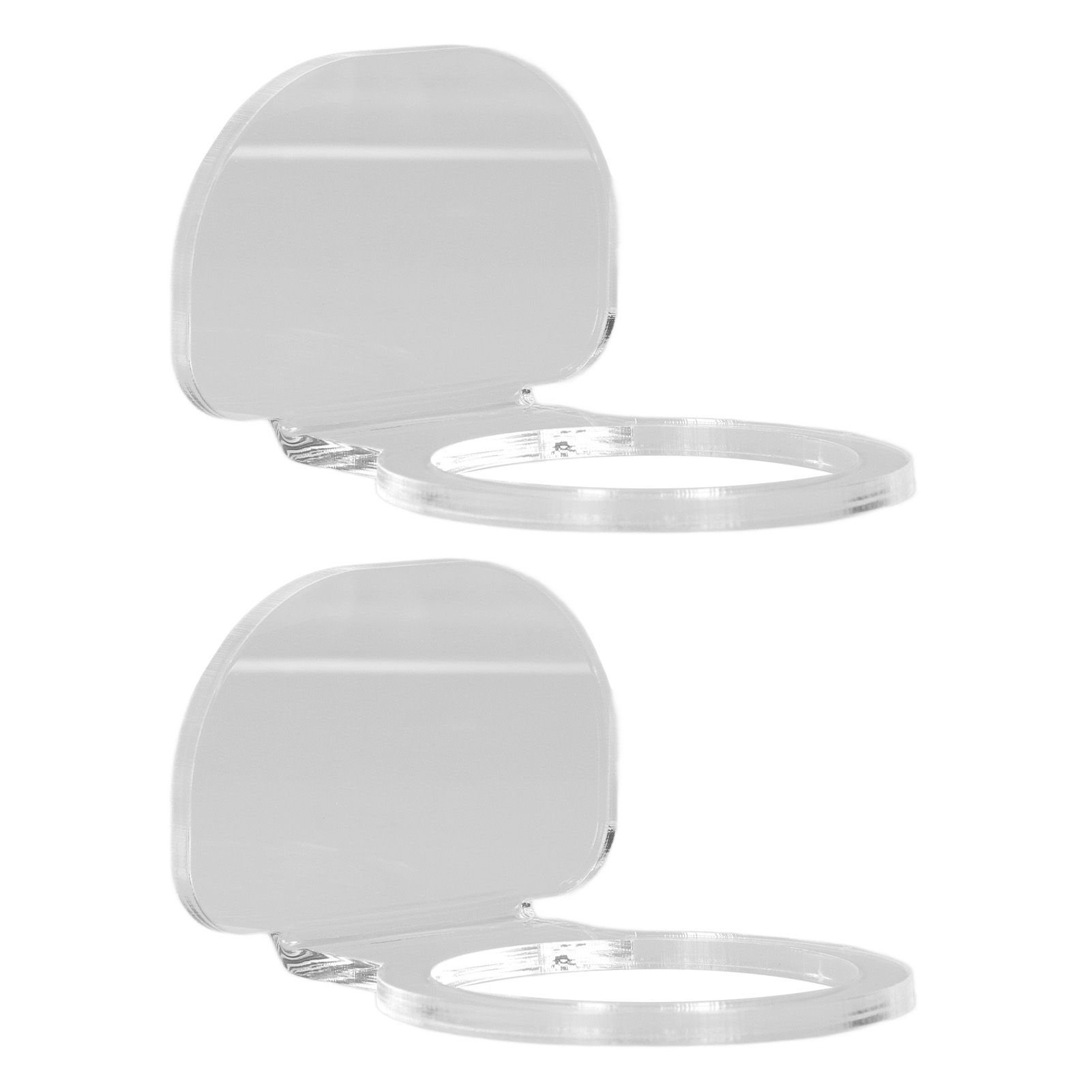 2Pcs Small Ball Stand Acrylic Sturdy Durable High Stability Sport Ball Display view 3