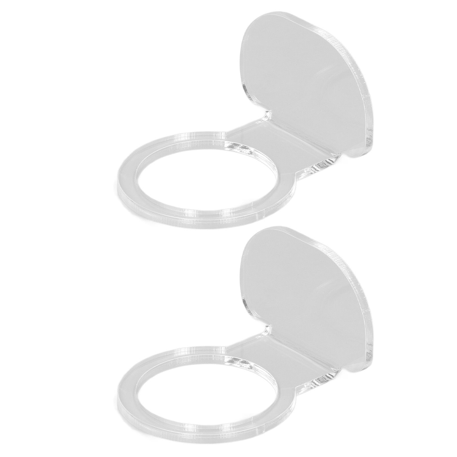 2Pcs Small Ball Stand Acrylic Sturdy Durable High Stability Sport Ball Display view 7
