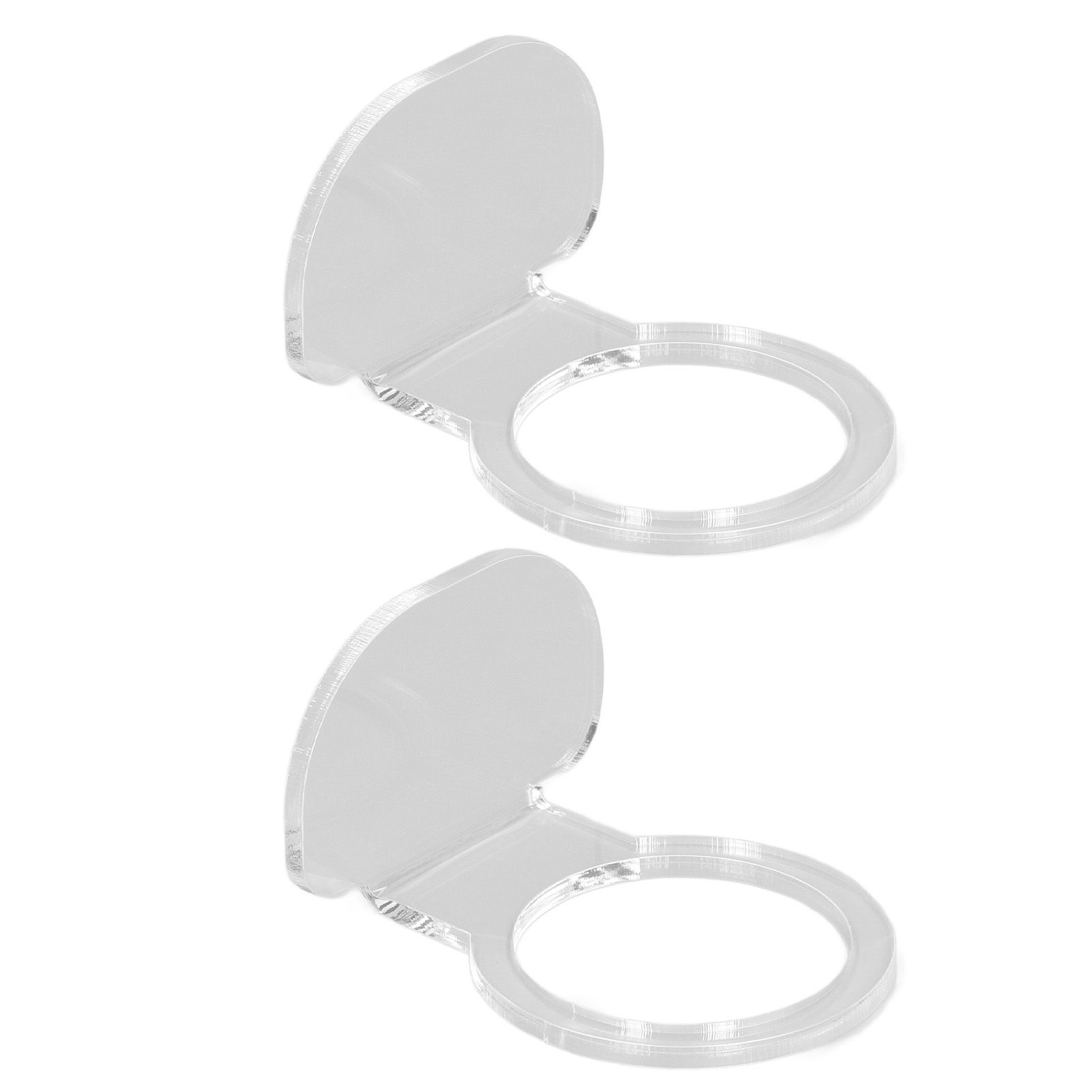 2Pcs Small Ball Stand Acrylic Sturdy Durable High Stability Sport Ball Display view 9