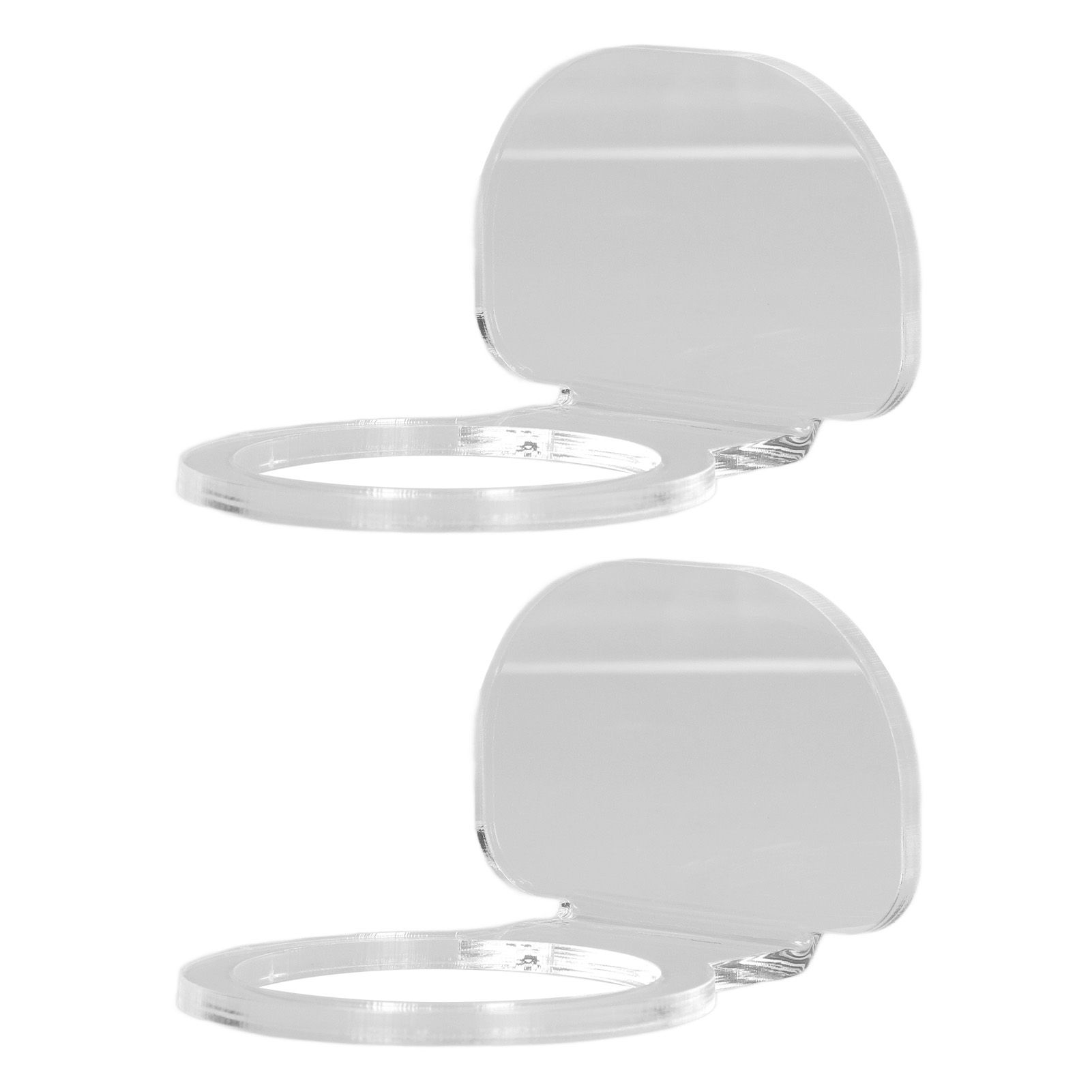 2Pcs Small Ball Stand Acrylic Sturdy Durable High Stability Sport Ball Display view 10