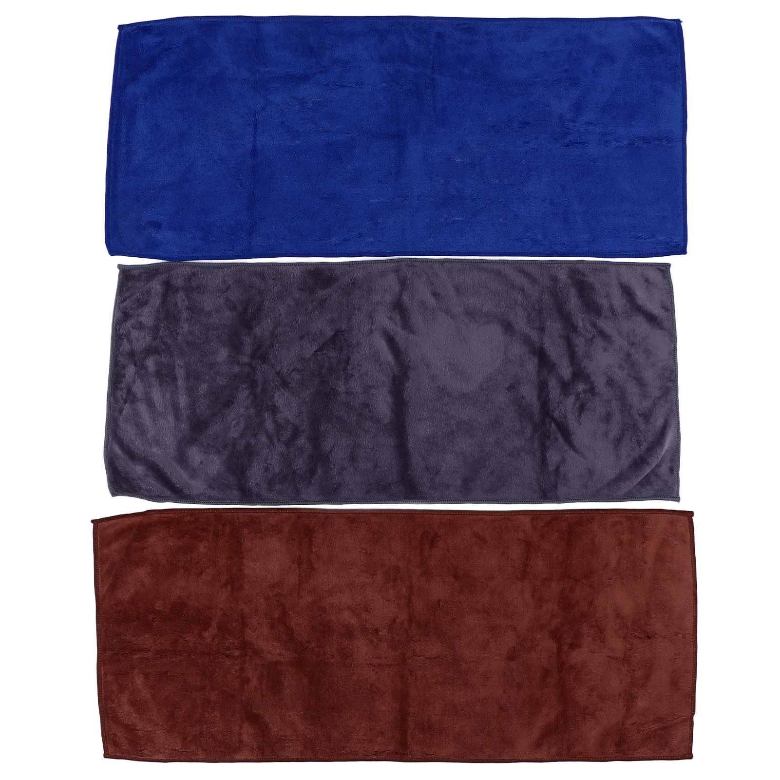 3Pcs Multifunctional Microfiber Car Towels Super Absorben Car Wash Drying
