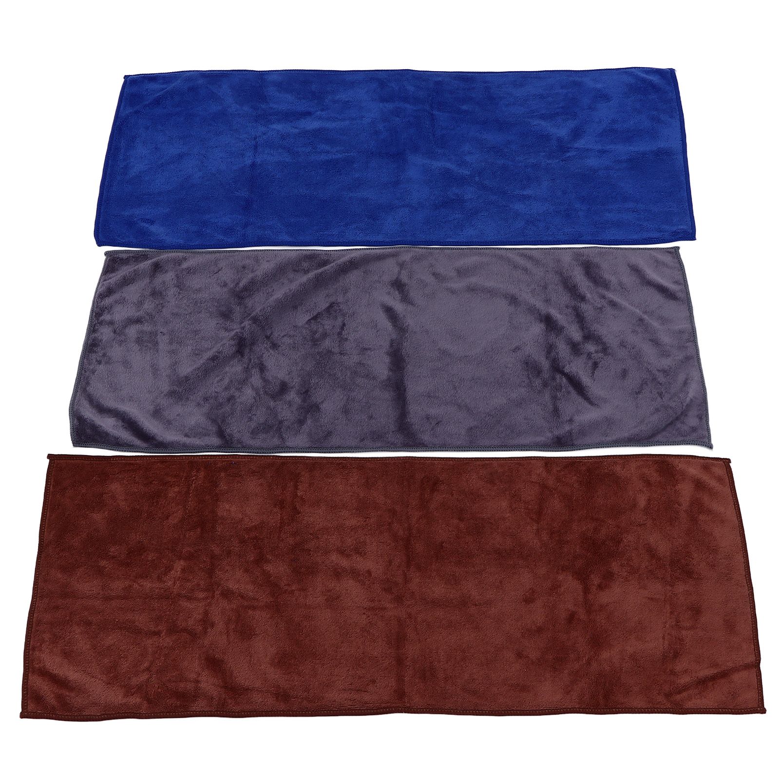 3Pcs Multifunctional Microfiber Car Towels Super Absorben Car Wash Drying view 6