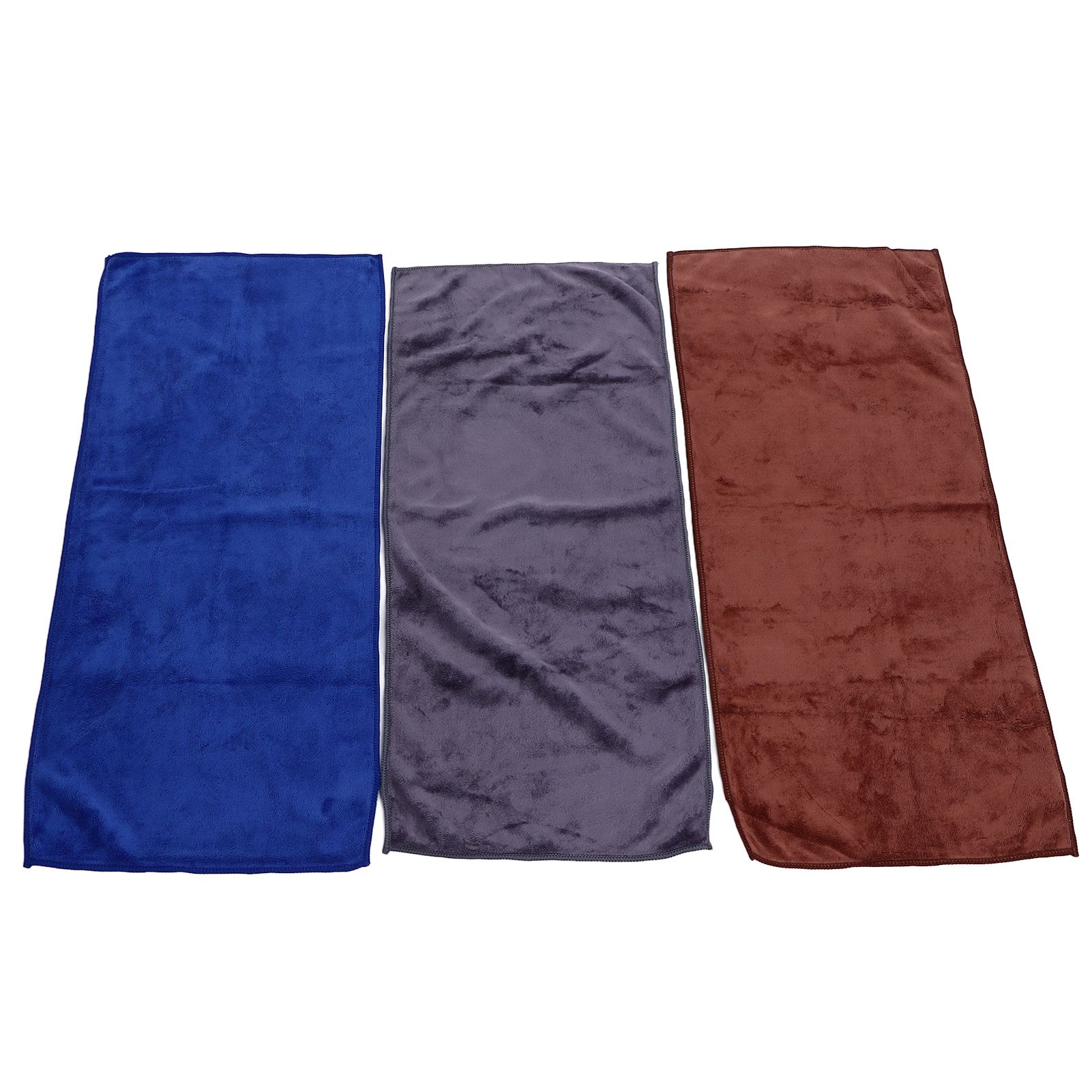 3Pcs Multifunctional Microfiber Car Towels Super Absorben Car Wash Drying view 8
