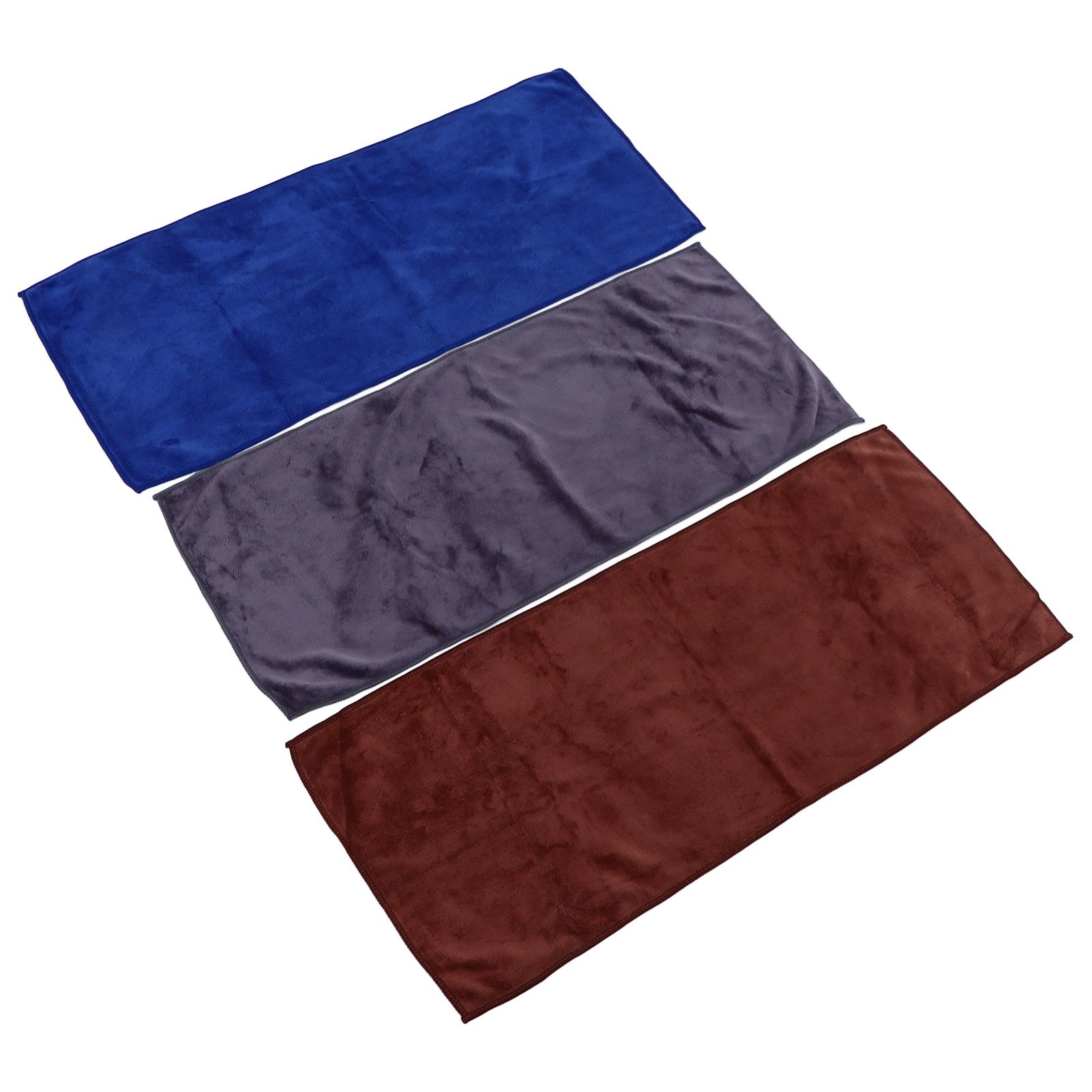 3Pcs Multifunctional Microfiber Car Towels Super Absorben Car Wash Drying view 9