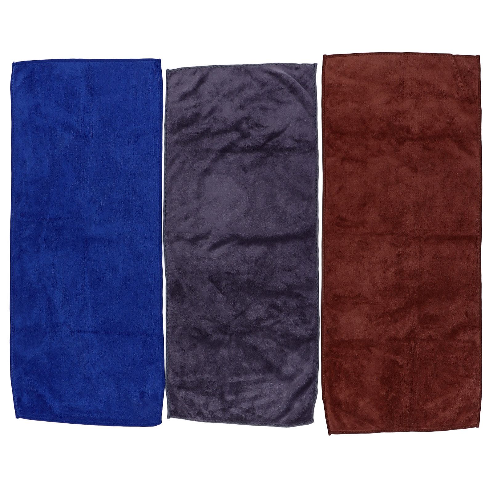 3Pcs Multifunctional Microfiber Car Towels Super Absorben Car Wash Drying view 10