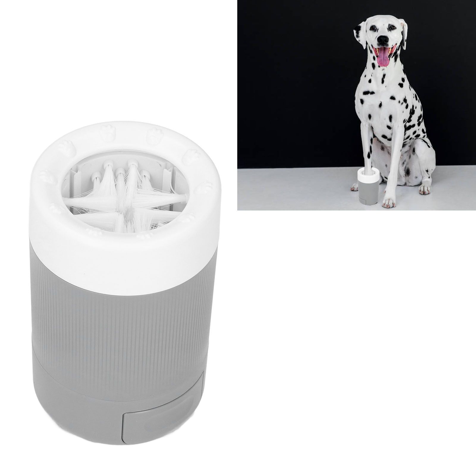 Dog Paw Cleaner Semi Automatic Portable Dog Foot Washing Cup for Pets Cats and view 12