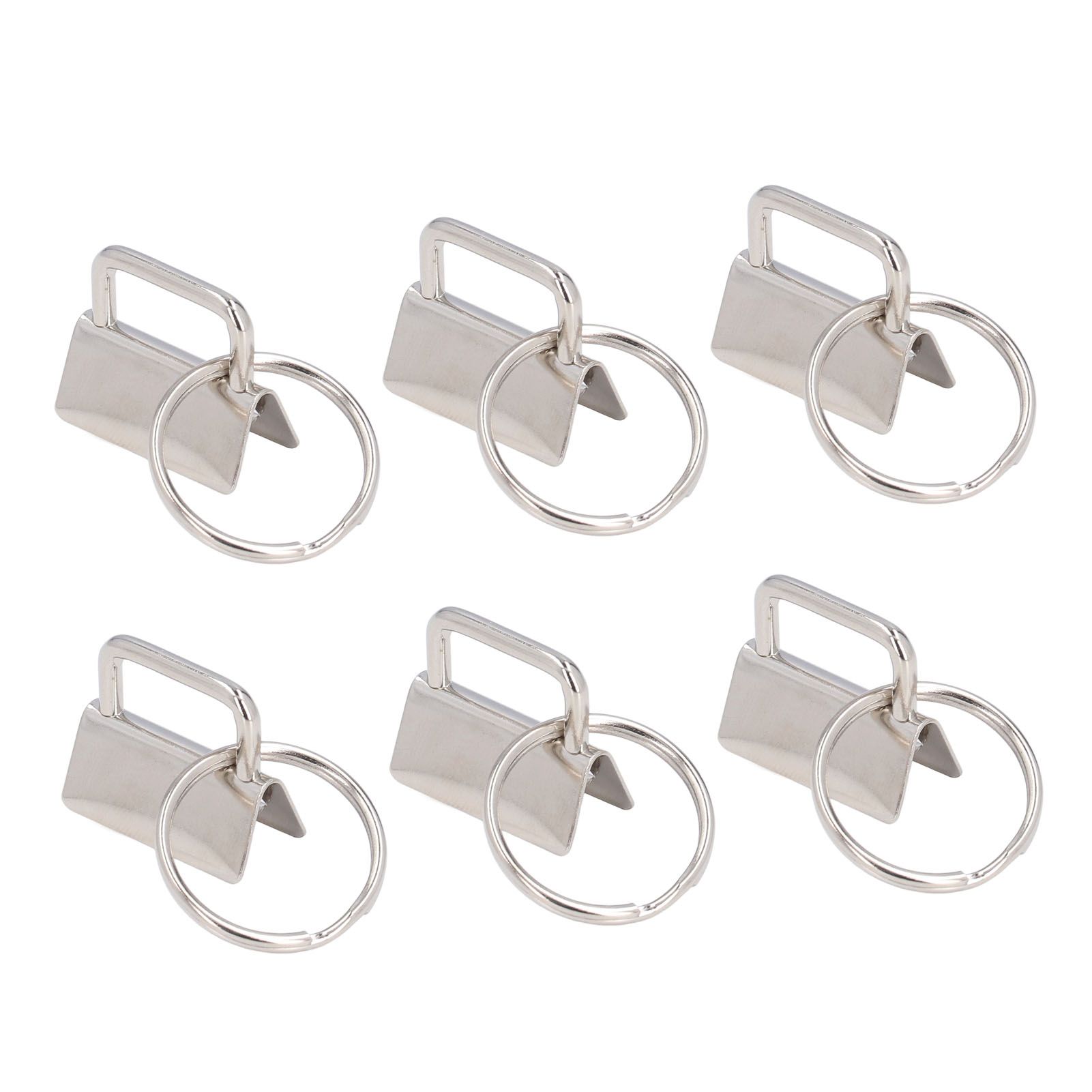 40PCS Key Fob Hardware DIY Craft Project Fine Workmanship High Hardness Iron view 3