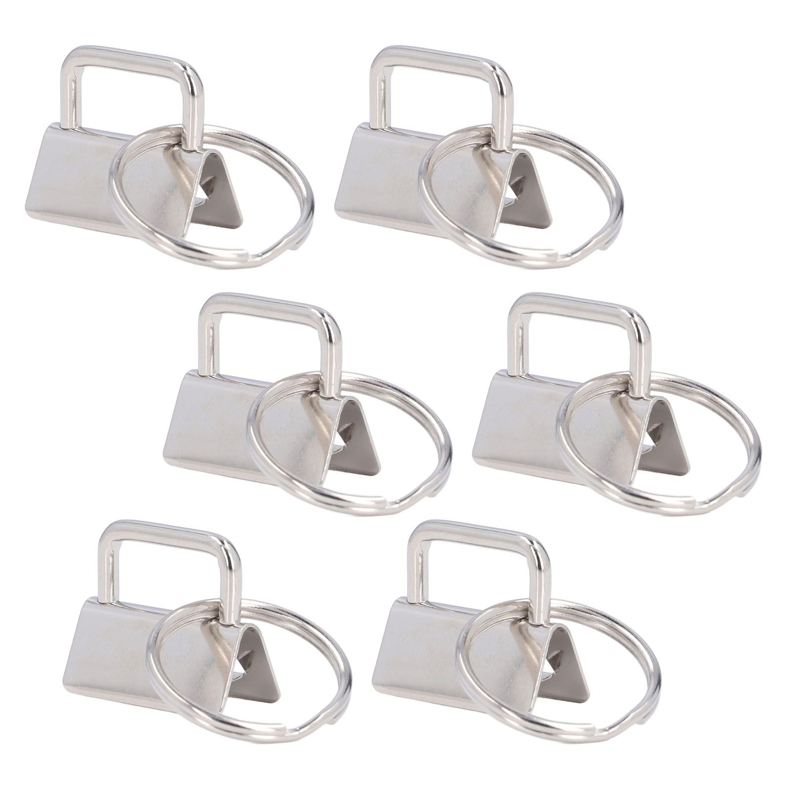 40PCS Key Fob Hardware DIY Craft Project Fine Workmanship High Hardness Iron view 4