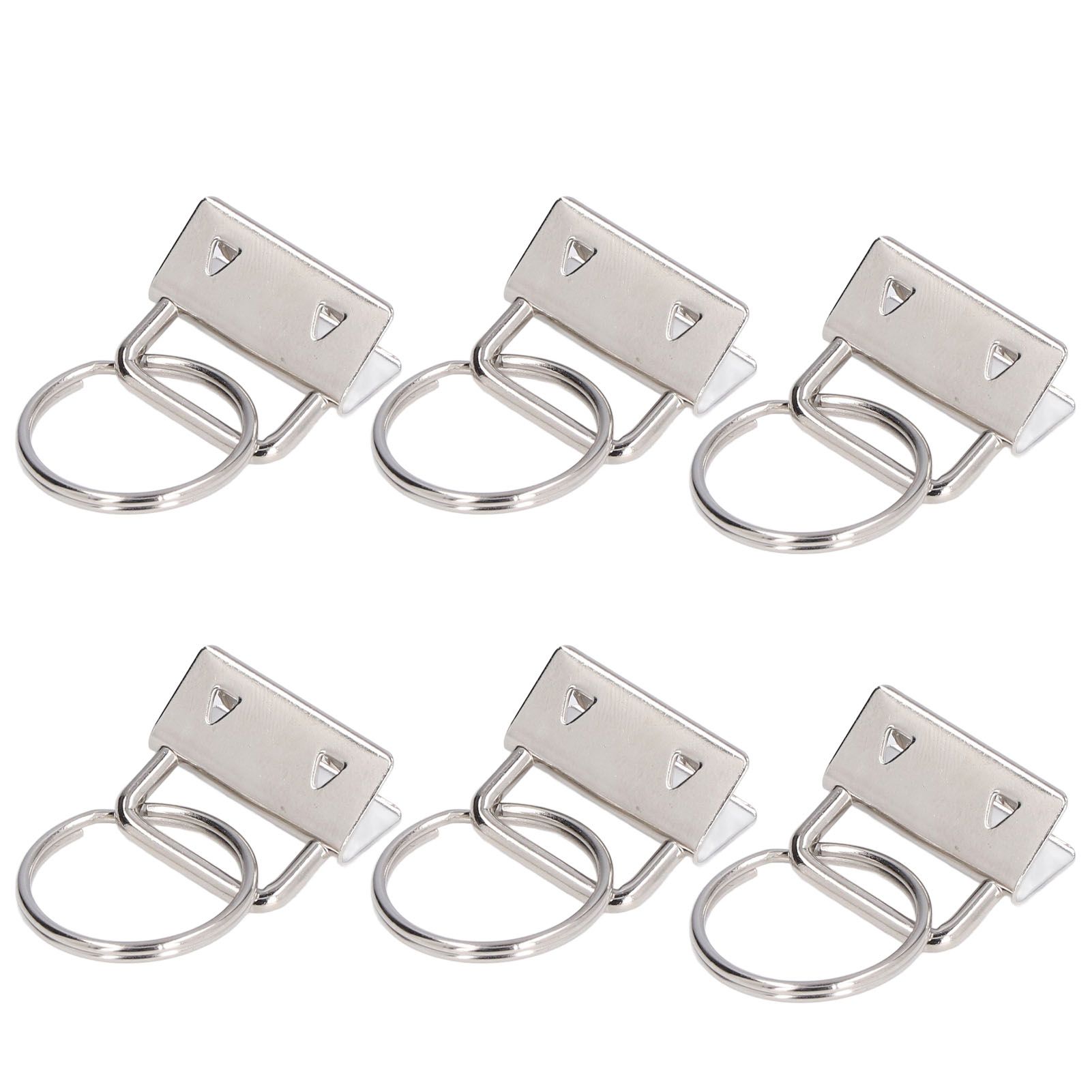 40PCS Key Fob Hardware DIY Craft Project Fine Workmanship High Hardness Iron view 5