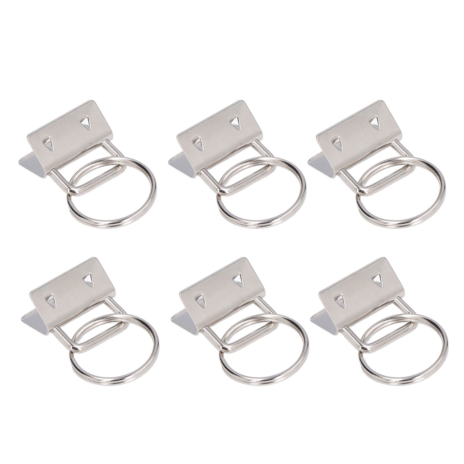 40PCS Key Fob Hardware DIY Craft Project Fine Workmanship High Hardness Iron view 10