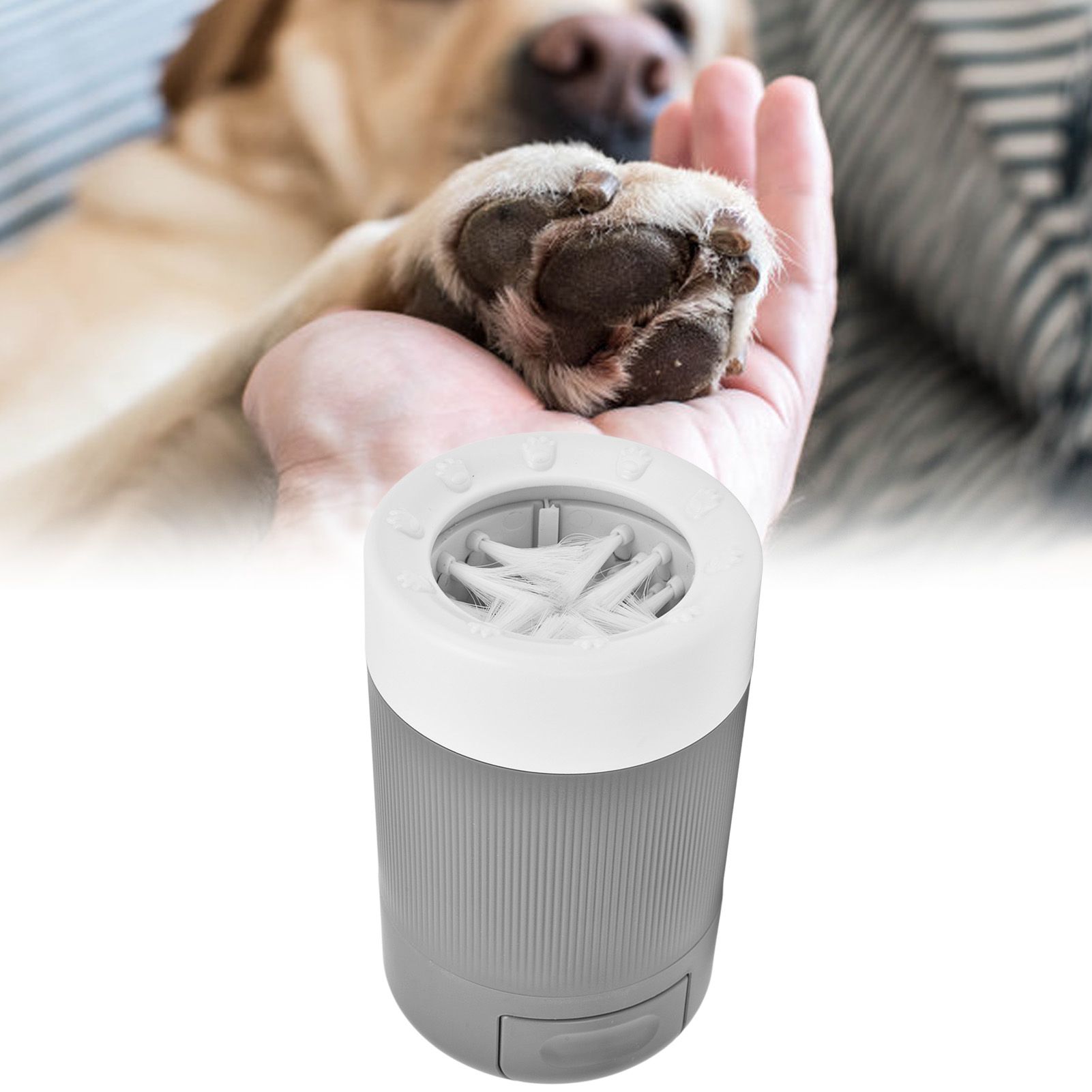 Dog Paw Cleaner Portable Dog Paw Washer Cup Lightweight Pet Paw Cleaning Tool view 12