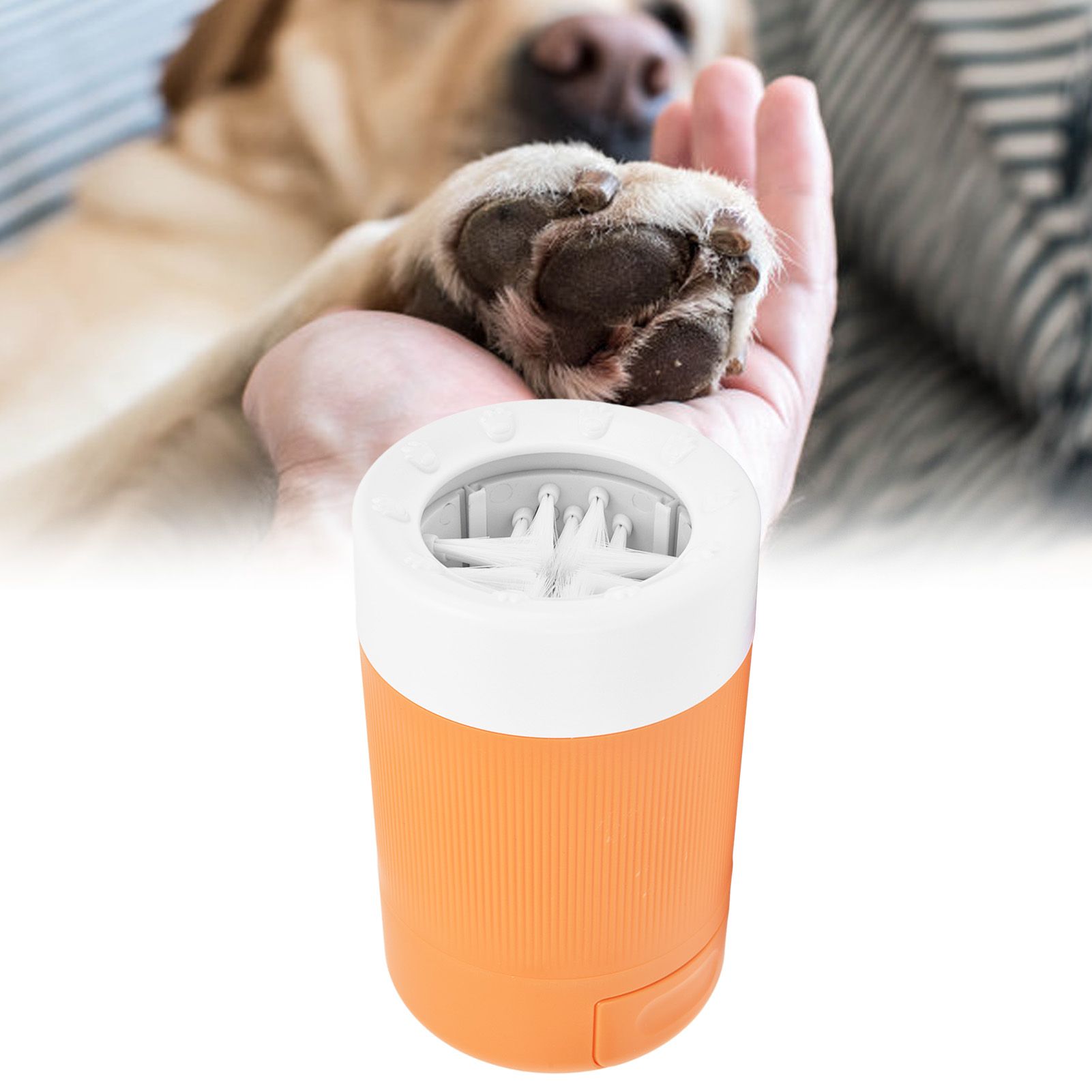 Dog Paw Cleaner Portable Dog Paw Washer Cup Lightweight Pet Paw Cleaning Tool view 12