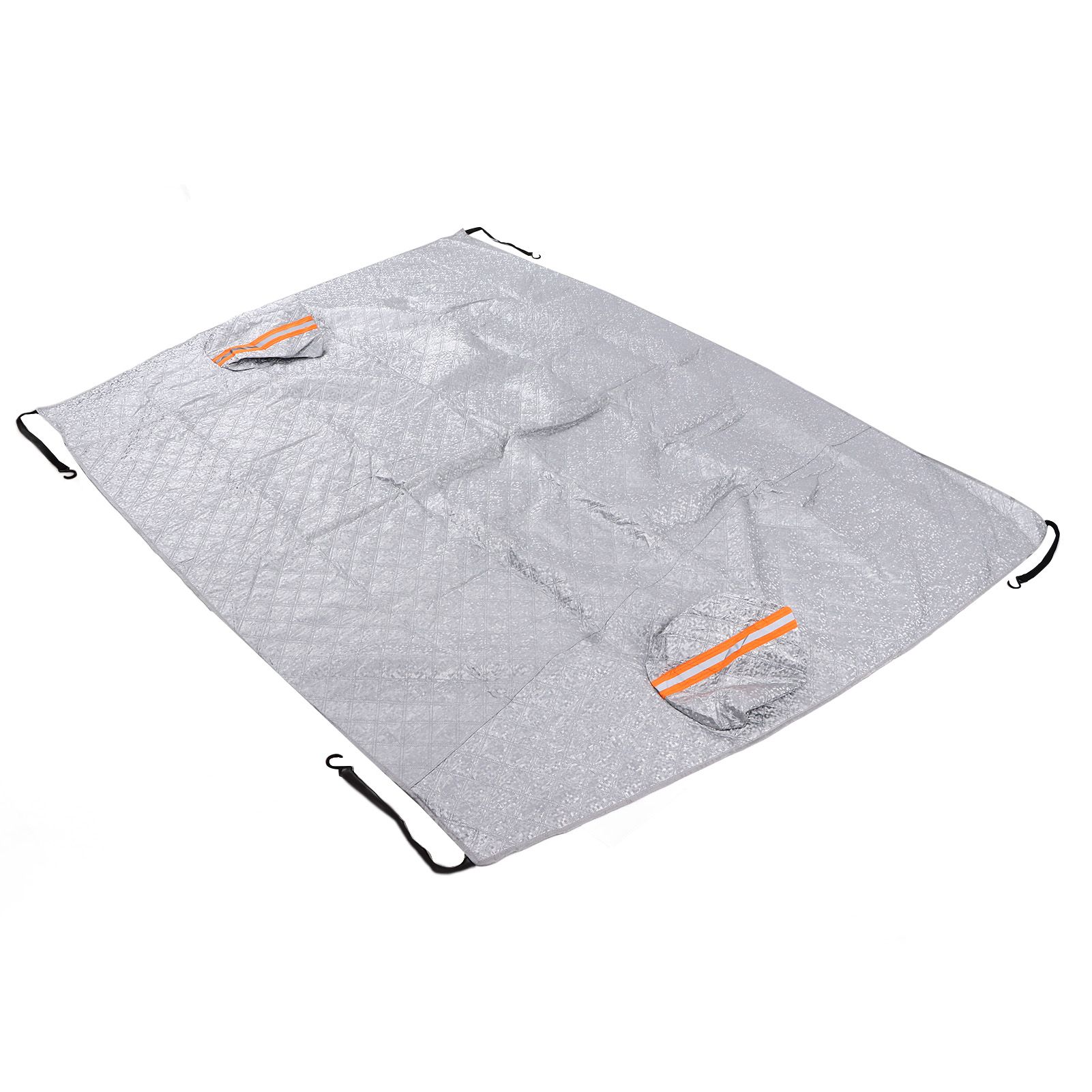 197x217cm Universal Windshield Snow Cover with Reflective Strip Car Rain Proof view 7