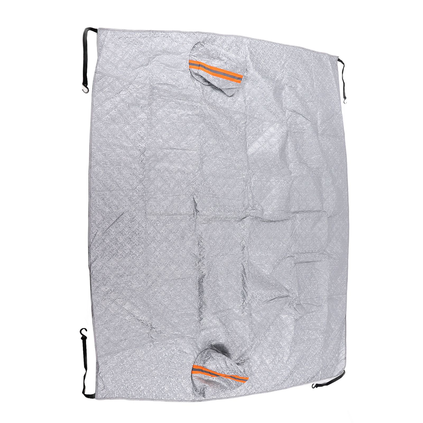 197x217cm Universal Windshield Snow Cover with Reflective Strip Car Rain Proof view 10