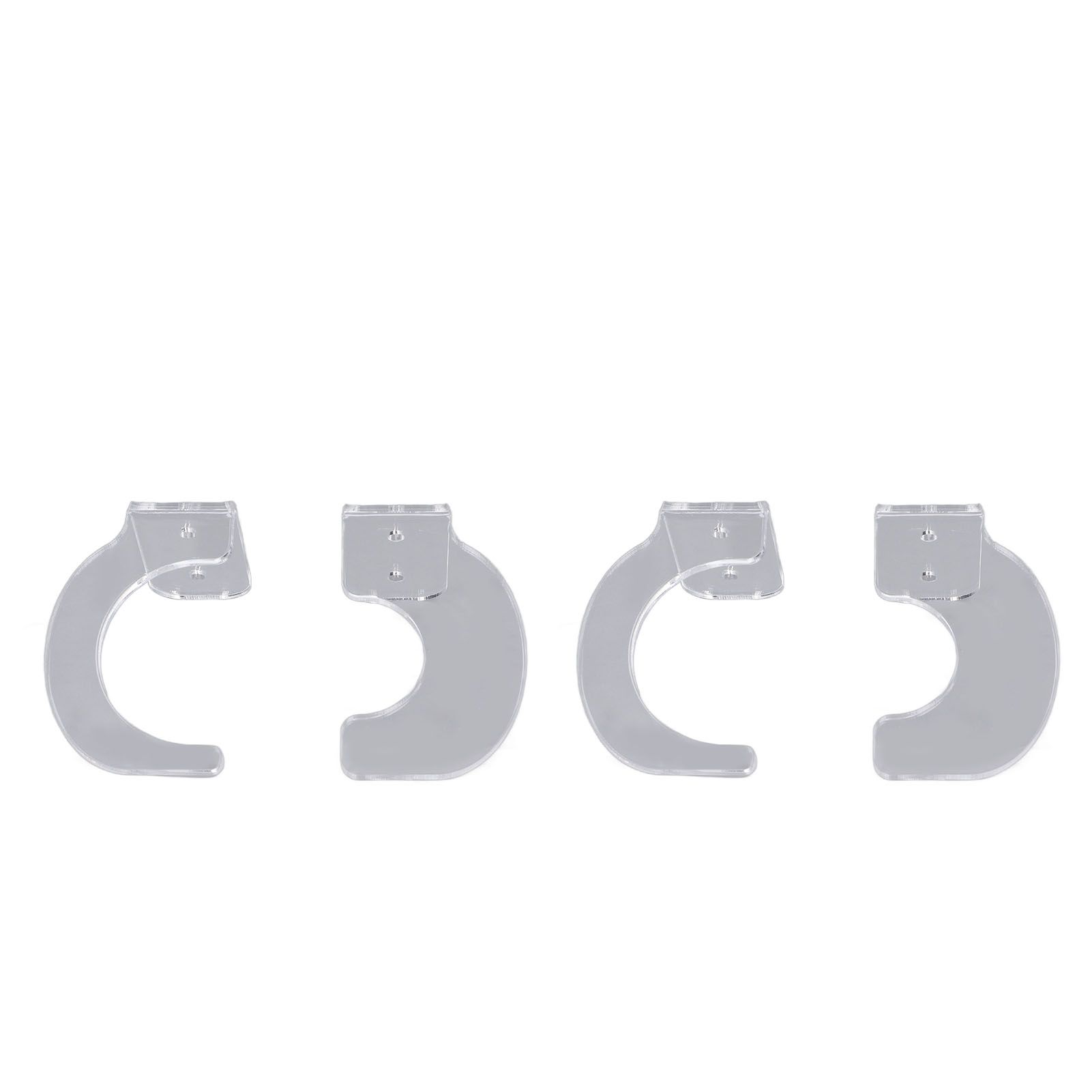 2Pack Wall Mount Sword Display Hanger Hanging Acrylic Holder Rack Organizer view 5