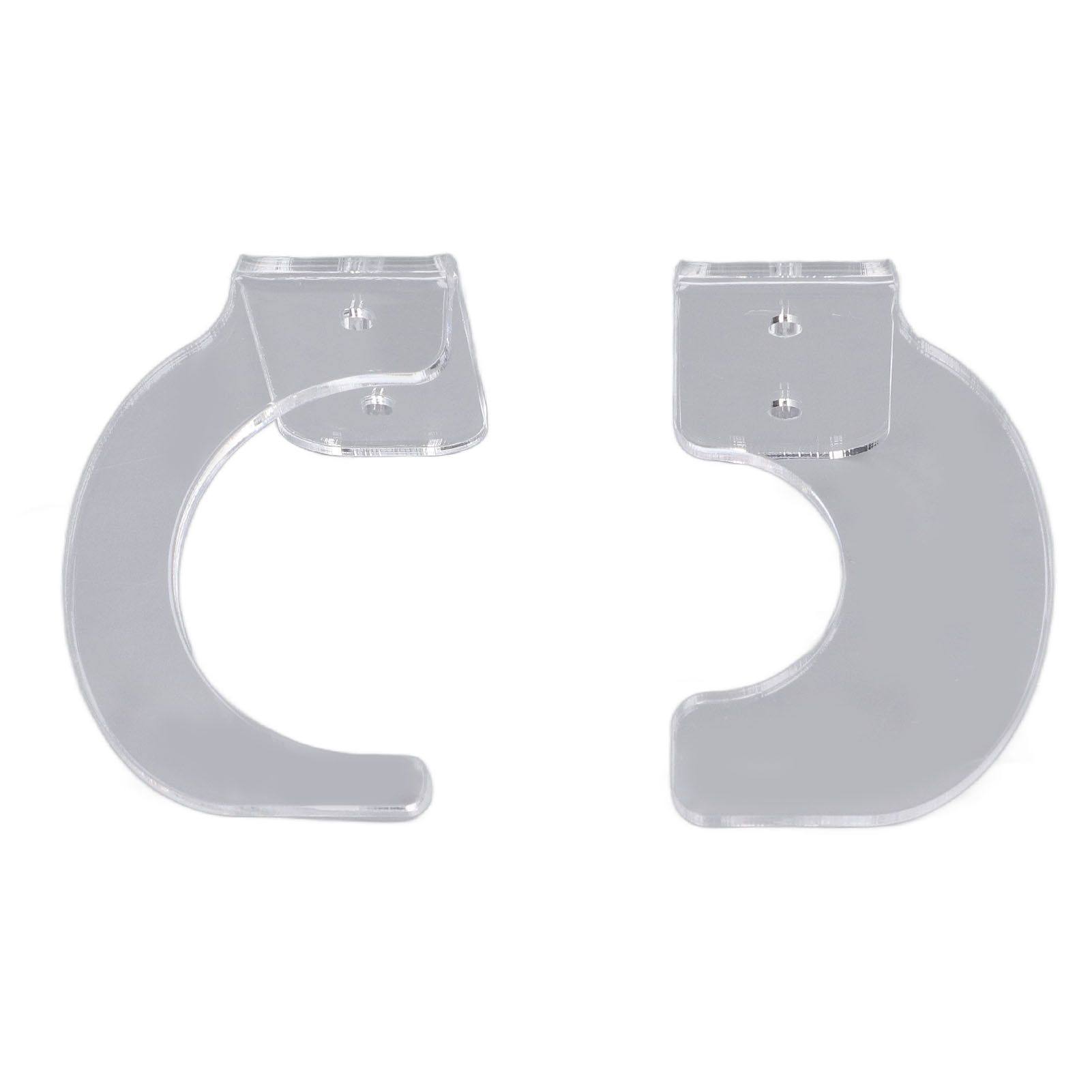 2Pack Wall Mount Sword Display Hanger Hanging Acrylic Holder Rack Organizer view 9
