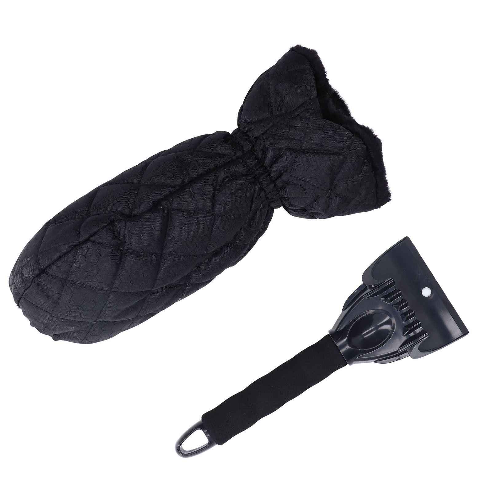 Waterproof Ice Scraper Mitt 2 in 1 Design Elastic Band Design Easy to Hold view 3