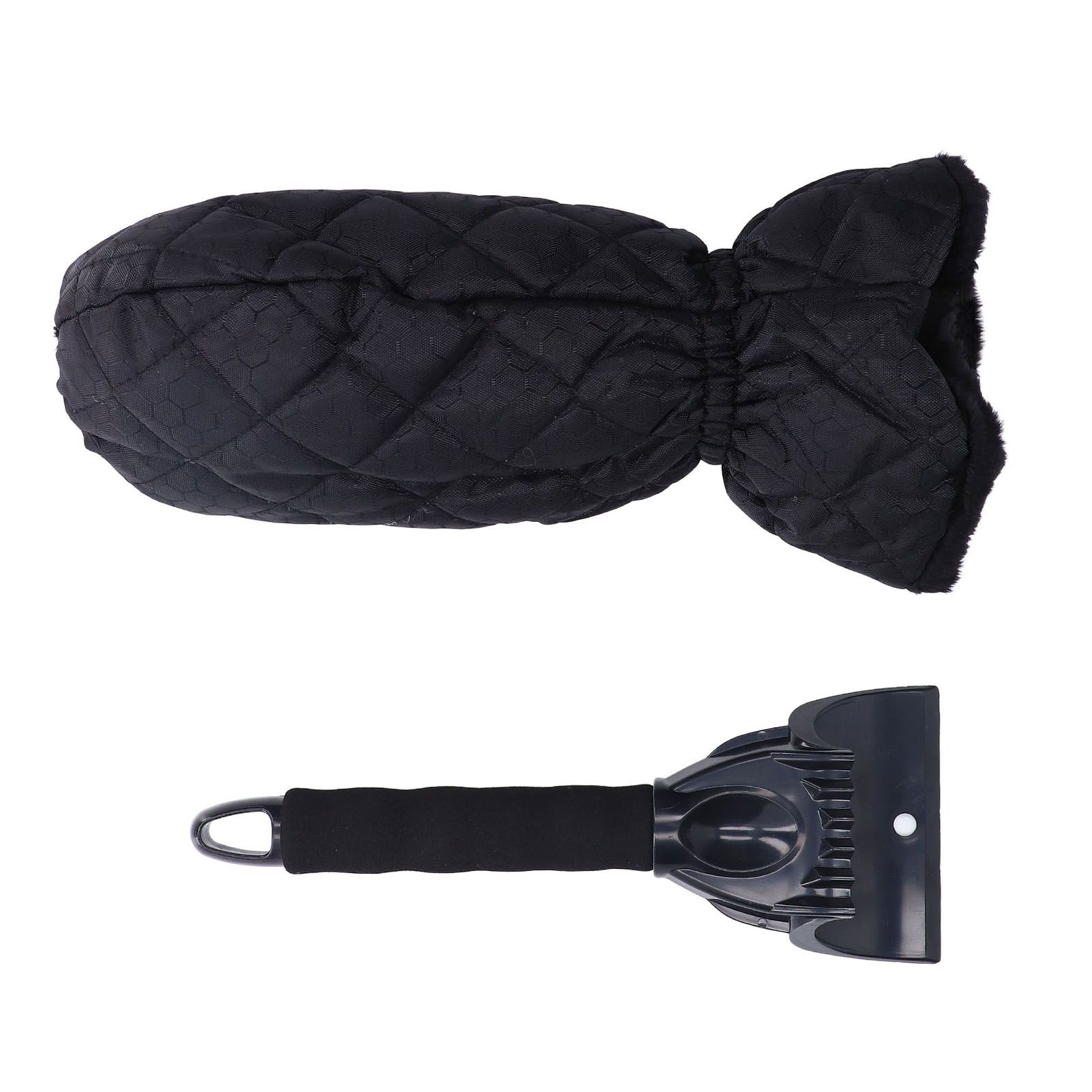 Waterproof Ice Scraper Mitt 2 in 1 Design Elastic Band Design Easy to Hold view 4
