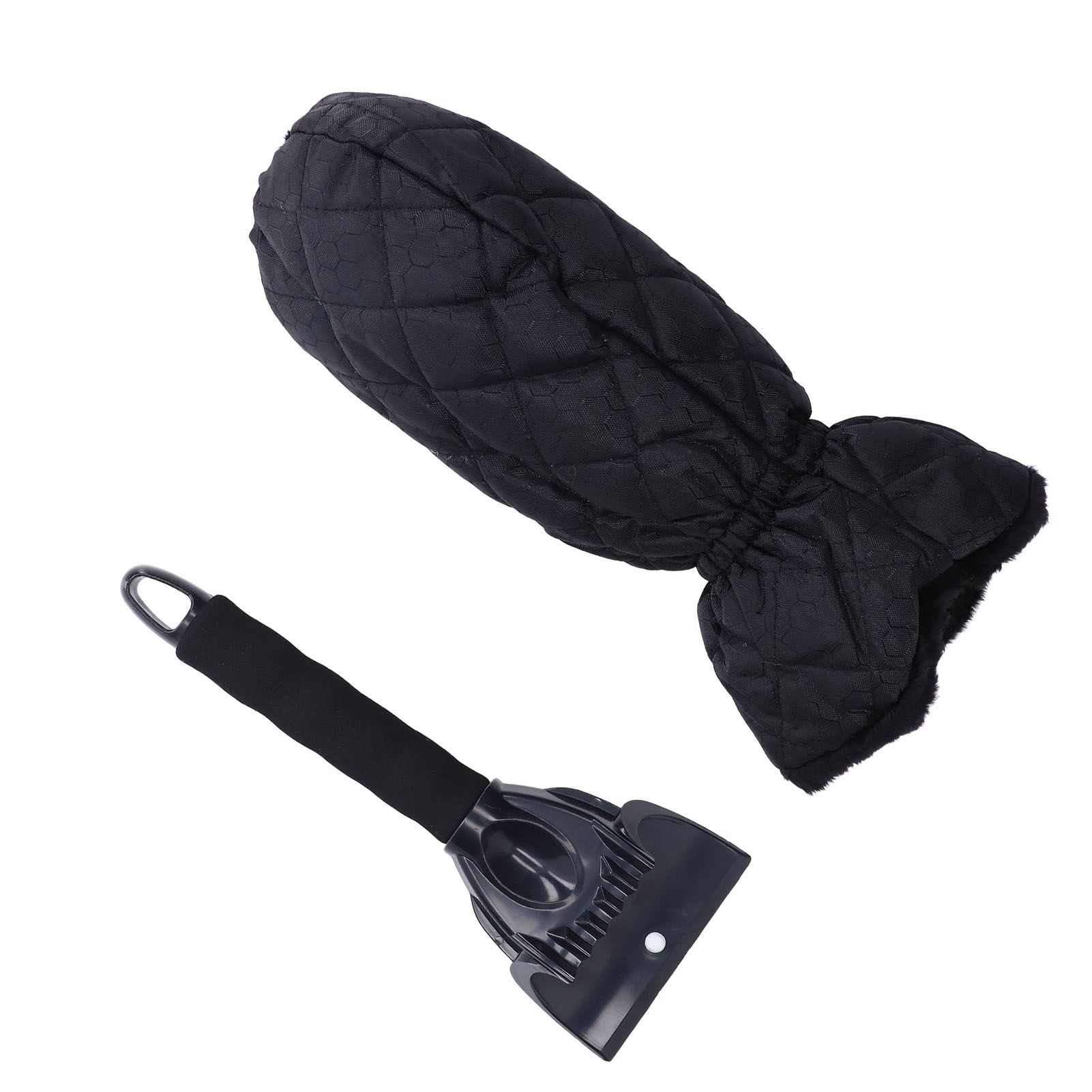Waterproof Ice Scraper Mitt 2 in 1 Design Elastic Band Design Easy to Hold view 5