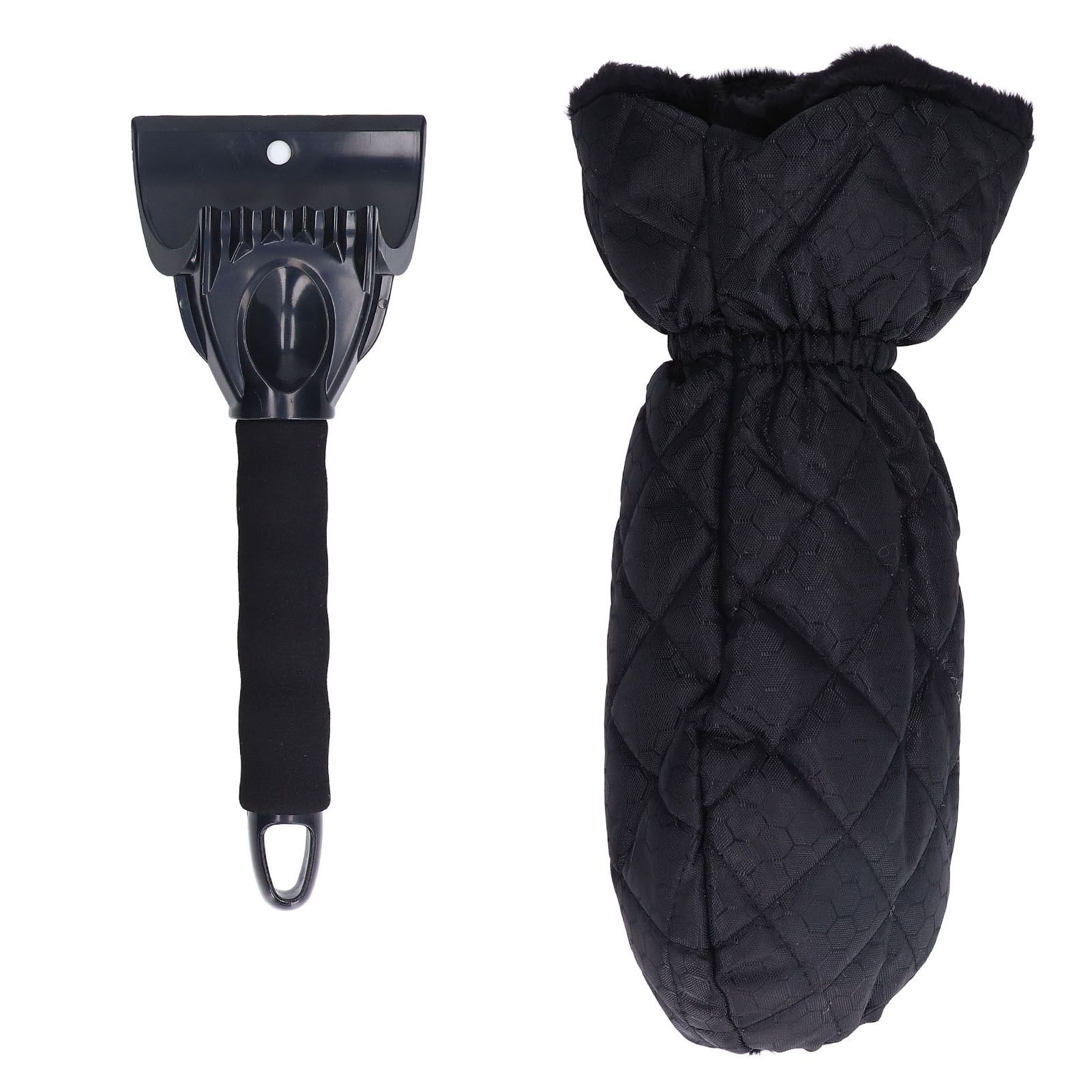 Waterproof Ice Scraper Mitt 2 in 1 Design Elastic Band Design Easy to Hold view 6