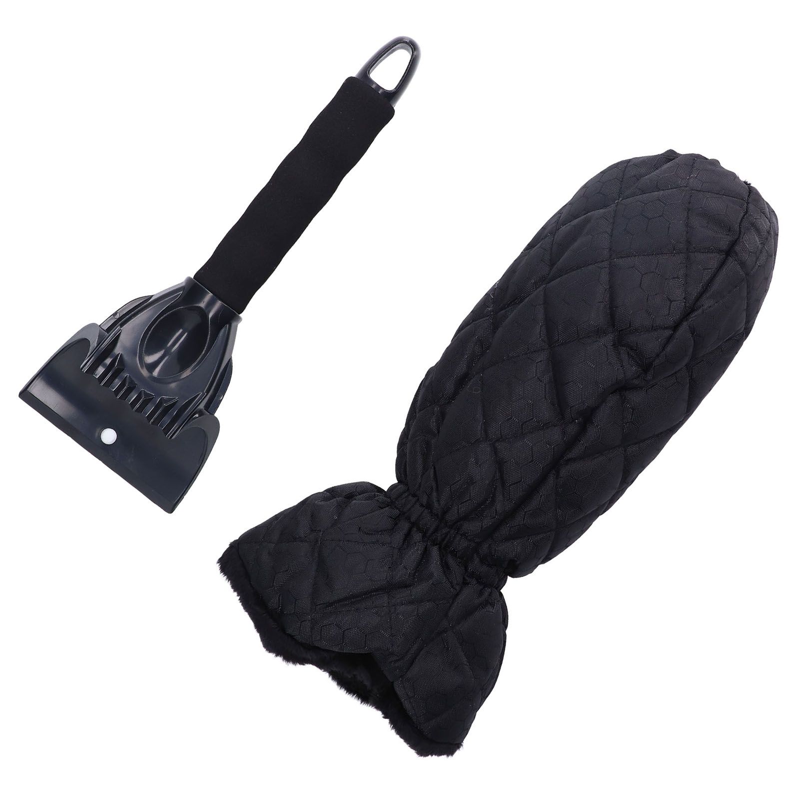 Waterproof Ice Scraper Mitt 2 in 1 Design Elastic Band Design Easy to Hold view 7