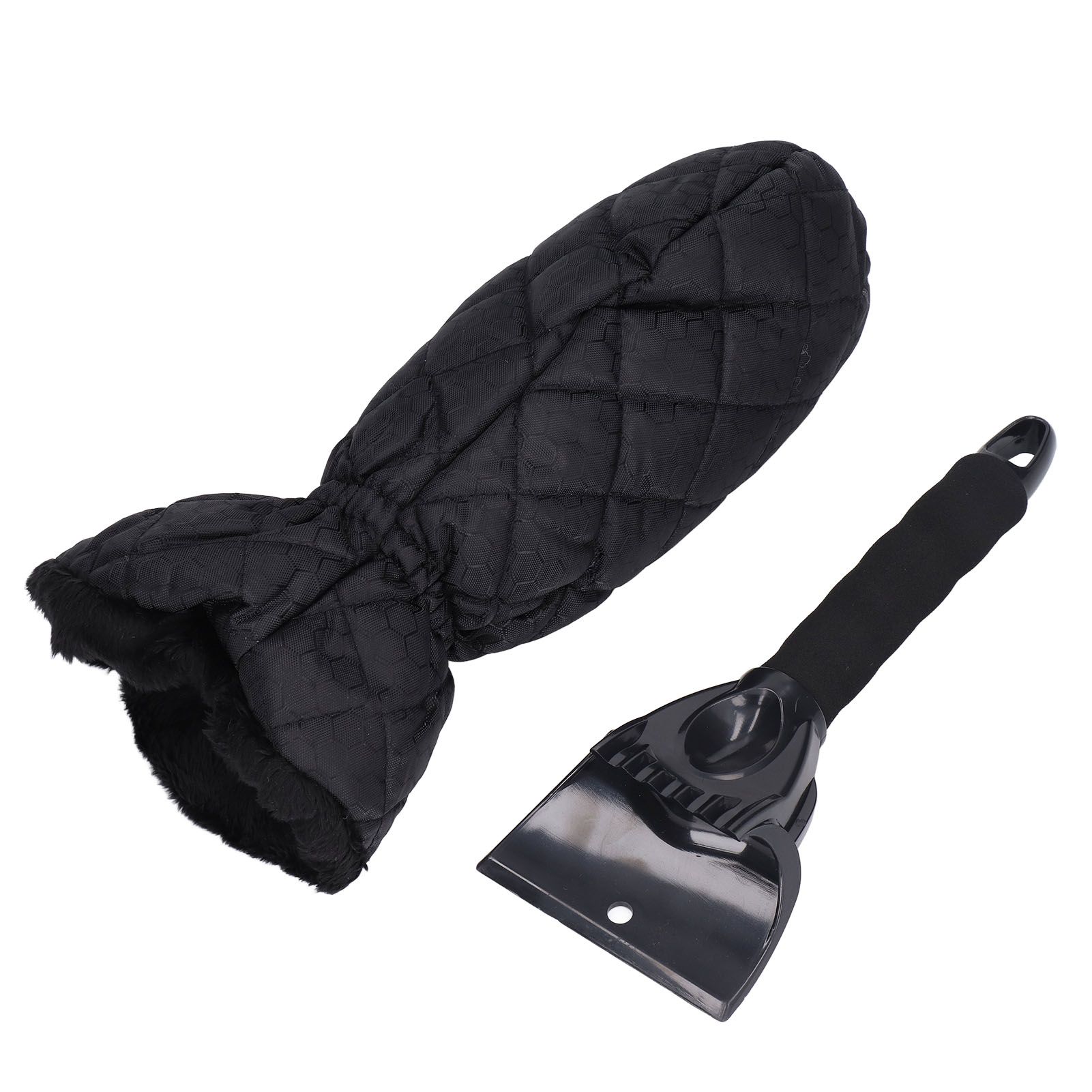 Waterproof Ice Scraper Mitt 2 in 1 Design Elastic Band Design Easy to Hold view 9