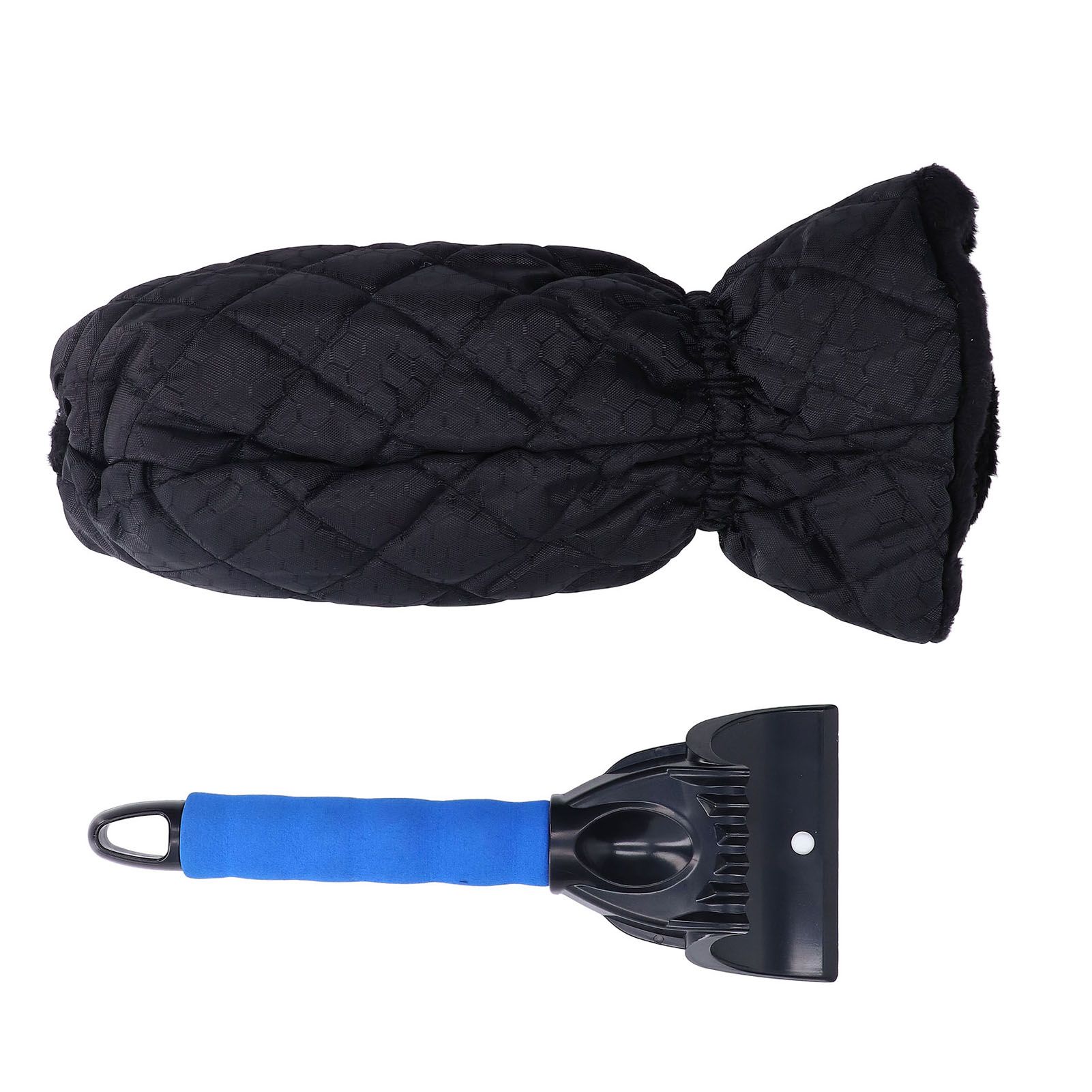 Waterproof Ice Scraper Mitt 2 in 1 Design Elastic Band Design Easy to Hold view 4