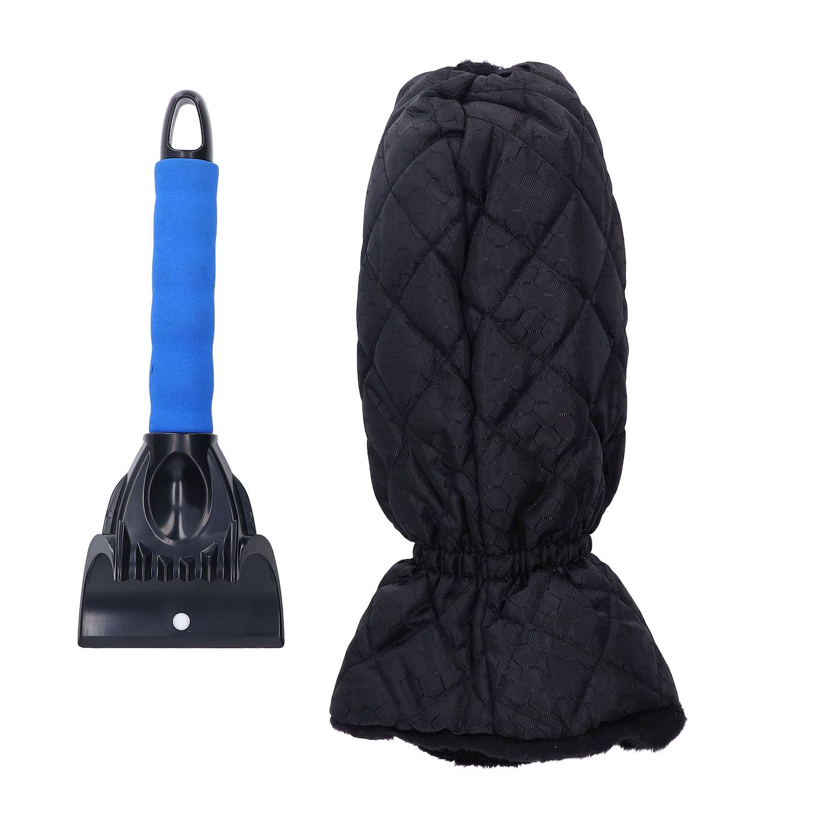 Waterproof Ice Scraper Mitt 2 in 1 Design Elastic Band Design Easy to Hold view 6
