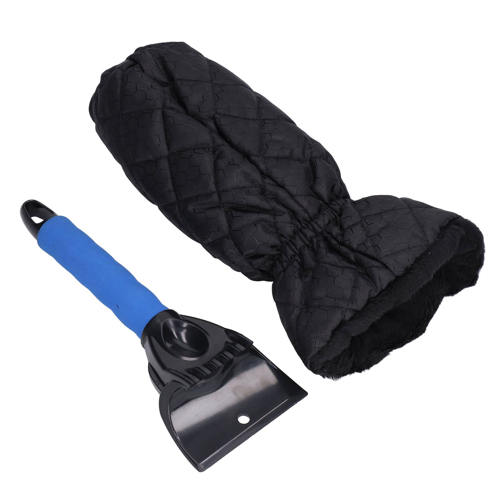 Waterproof Ice Scraper Mitt 2 in 1 Design Elastic Band Design Easy to Hold view 8