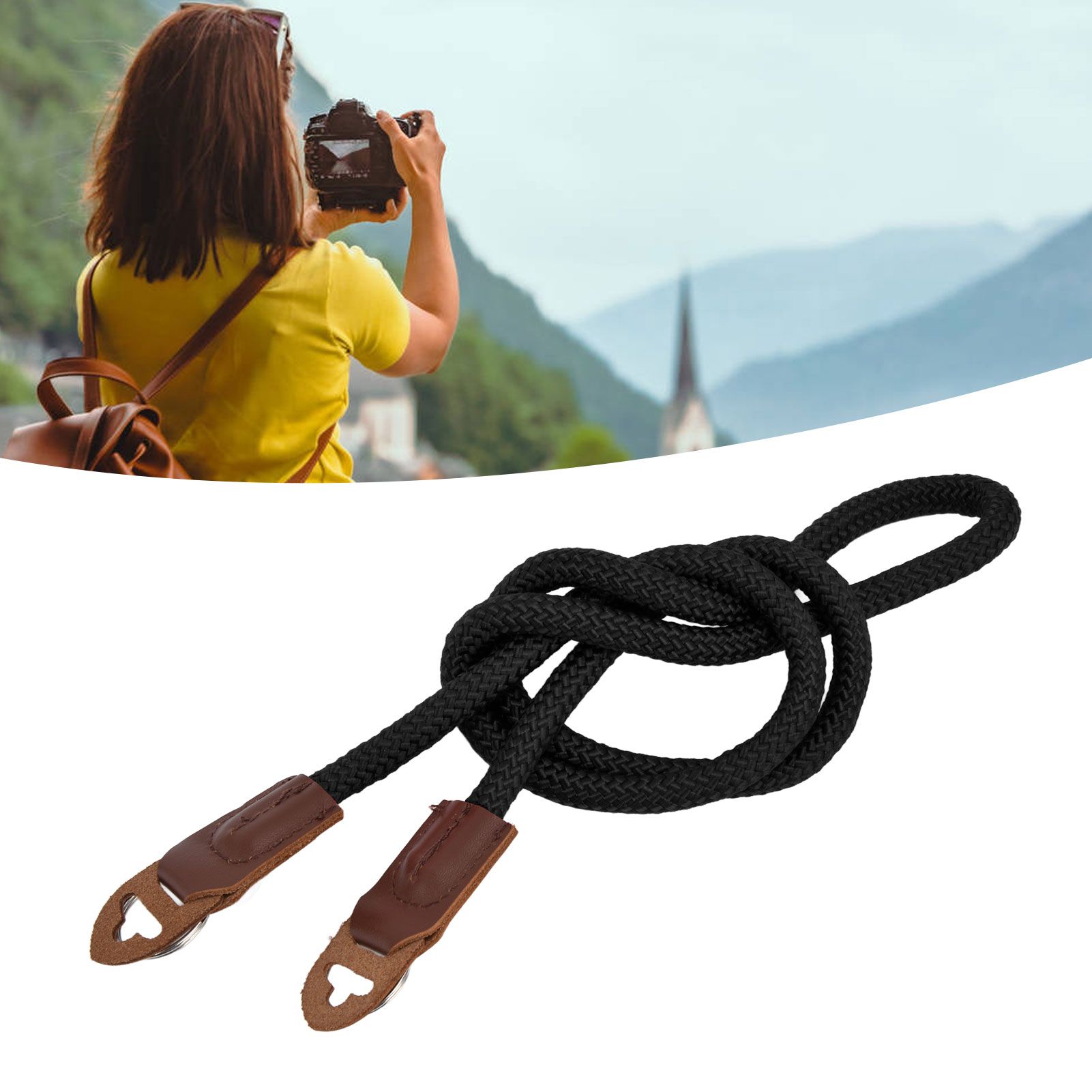 Camera Strap Nylon Universal Adjustable Camera Shoulder Neck Wrist Belt for view 11