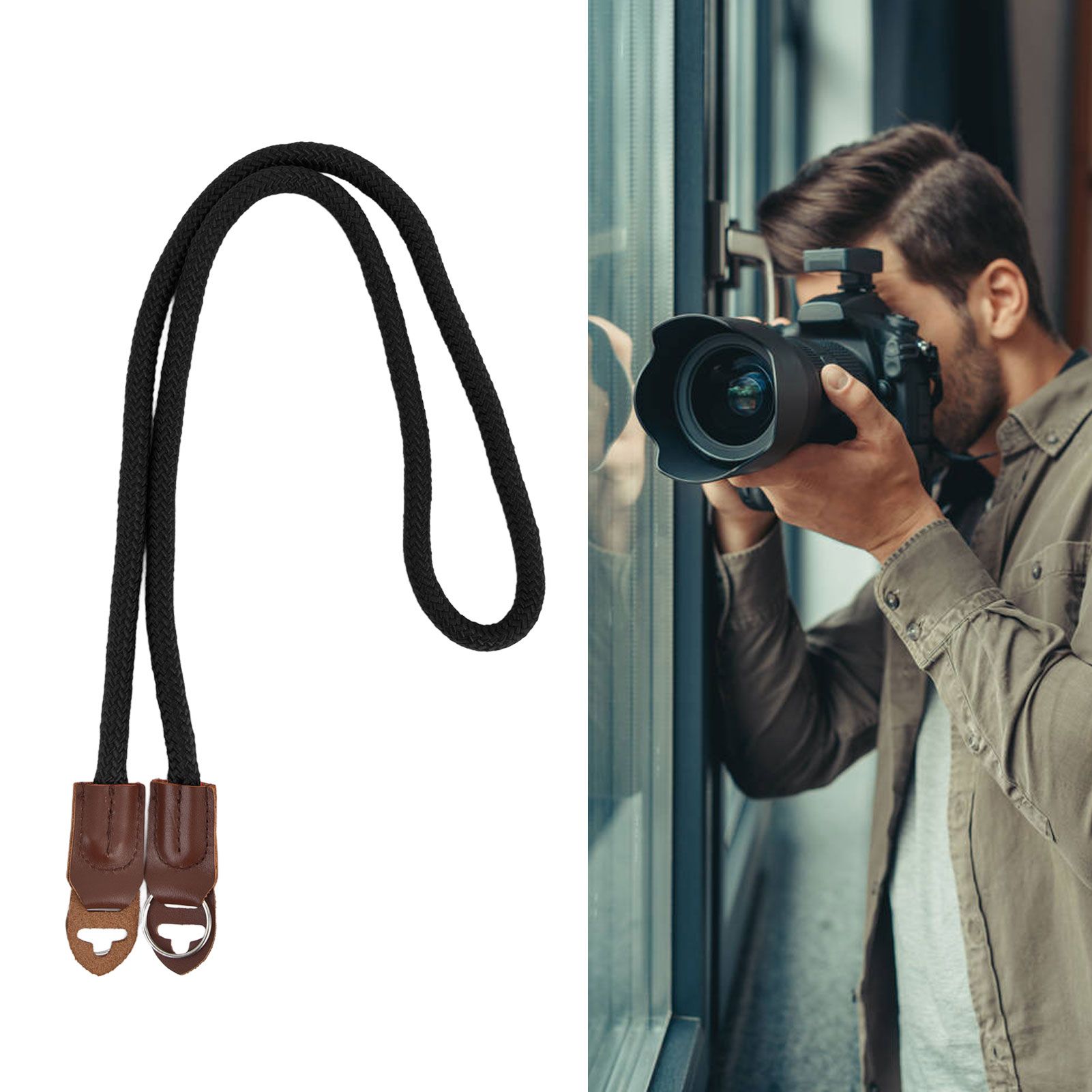 Camera Strap Nylon Universal Adjustable Camera Shoulder Neck Wrist Belt for view 12