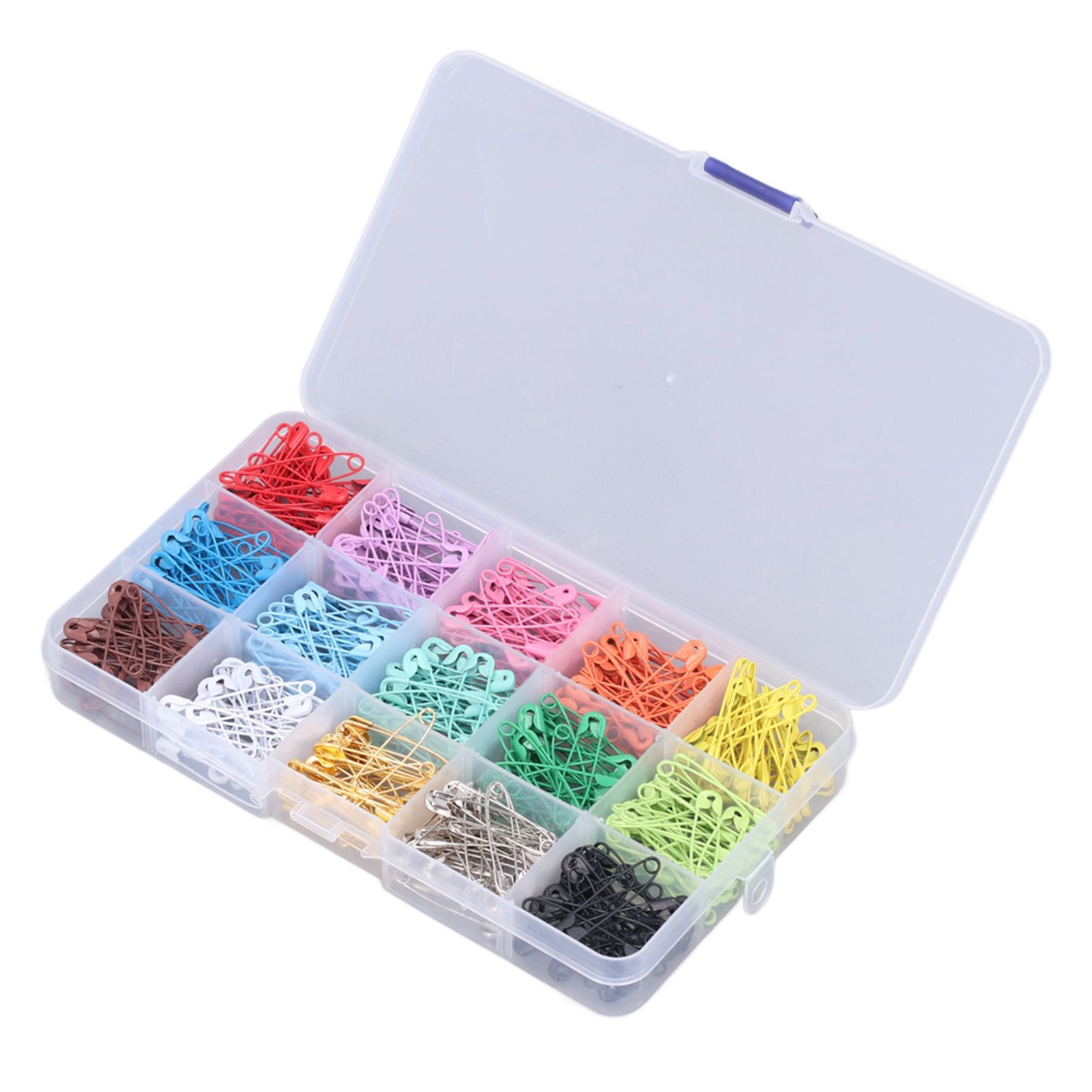 Safety Pins DIY Making Reliable Locking Design Glossy Bright Small Compact view 8