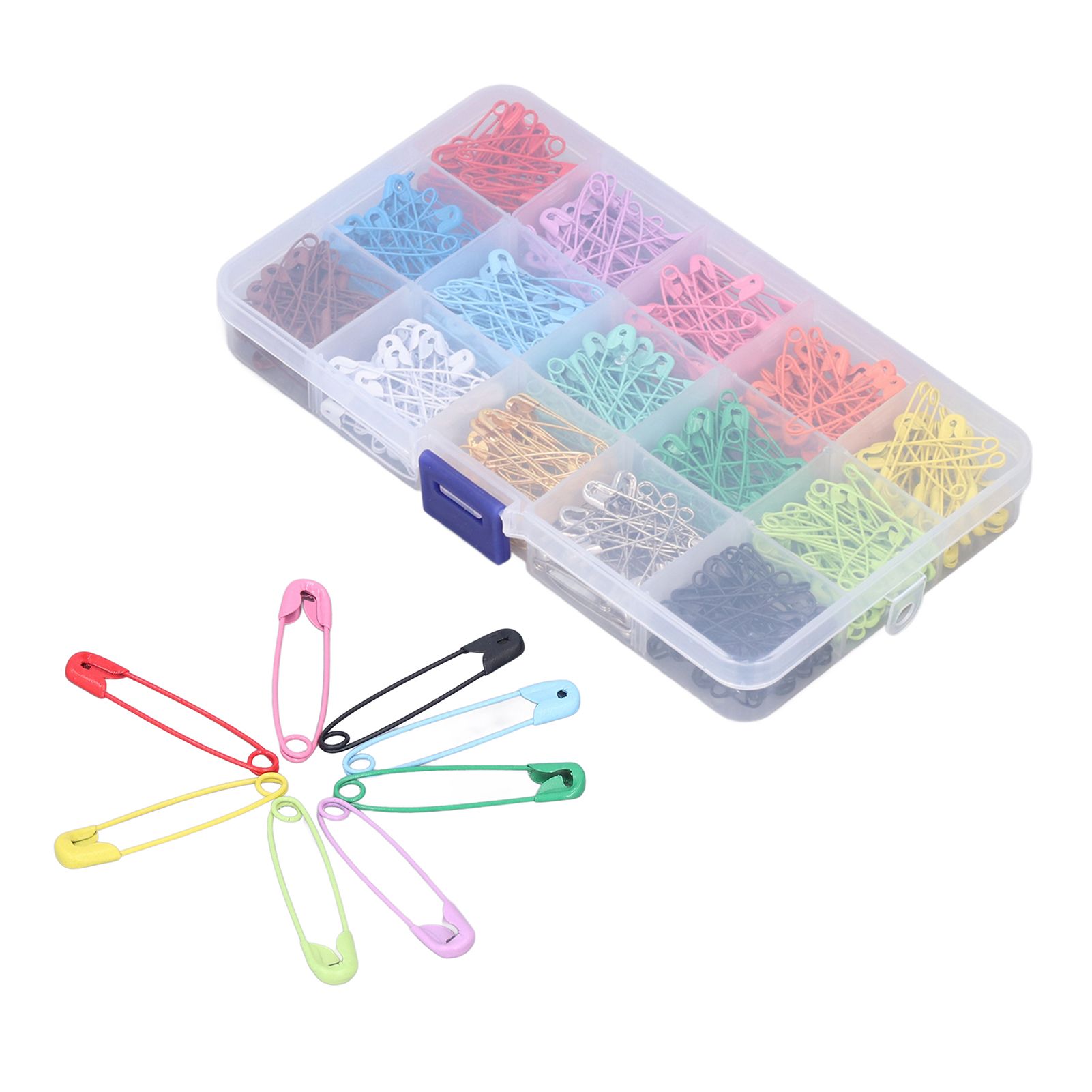 Safety Pins DIY Making Reliable Locking Design Glossy Bright Small Compact view 10