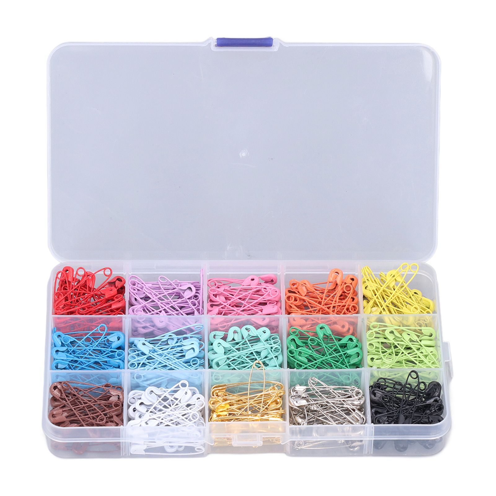 Safety Pins DIY Making Reliable Locking Design Glossy Bright Small Compact — image 1