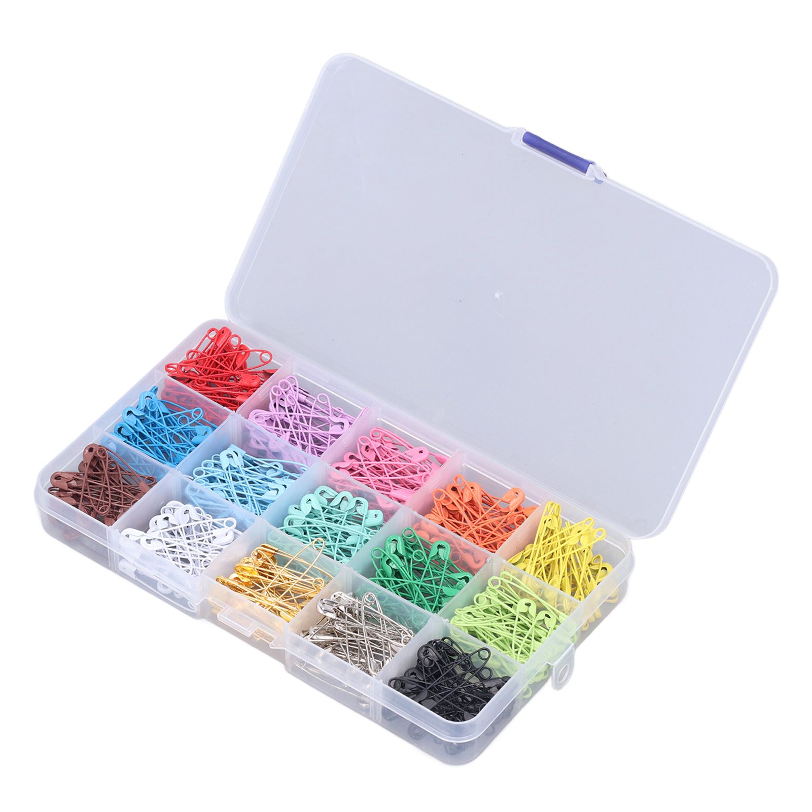 Safety Pins DIY Making Reliable Locking Design Glossy Bright Small Compact view 3